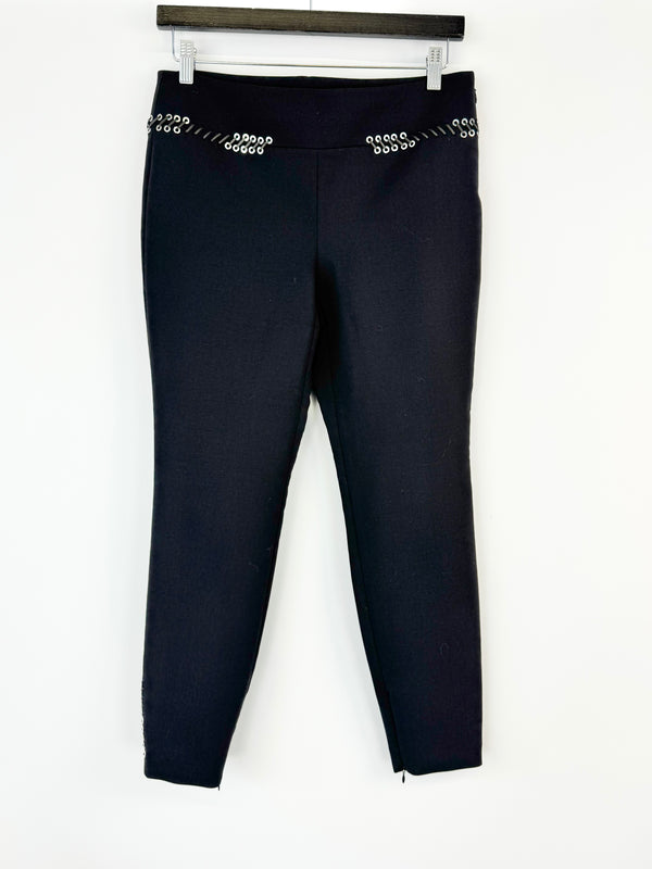Alexander McQueen 2017 Wool Blend Slacks - 42