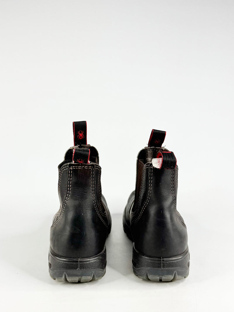 Redback Brown Steel Capped Boots - 10