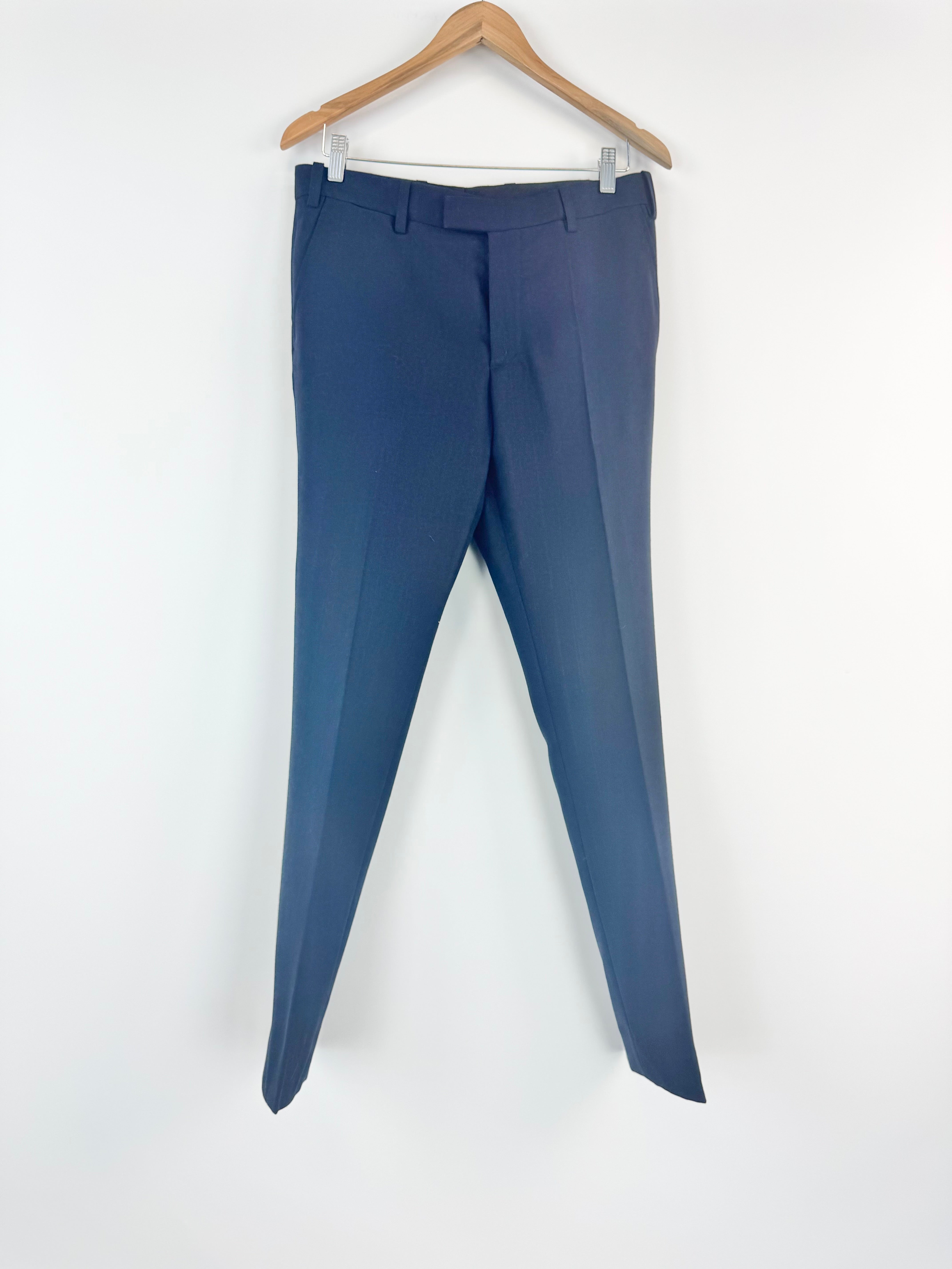 Raf Simmons Navy Slacks - 46