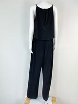 Calvin Klein Black Layered Jumpsuit - AU8