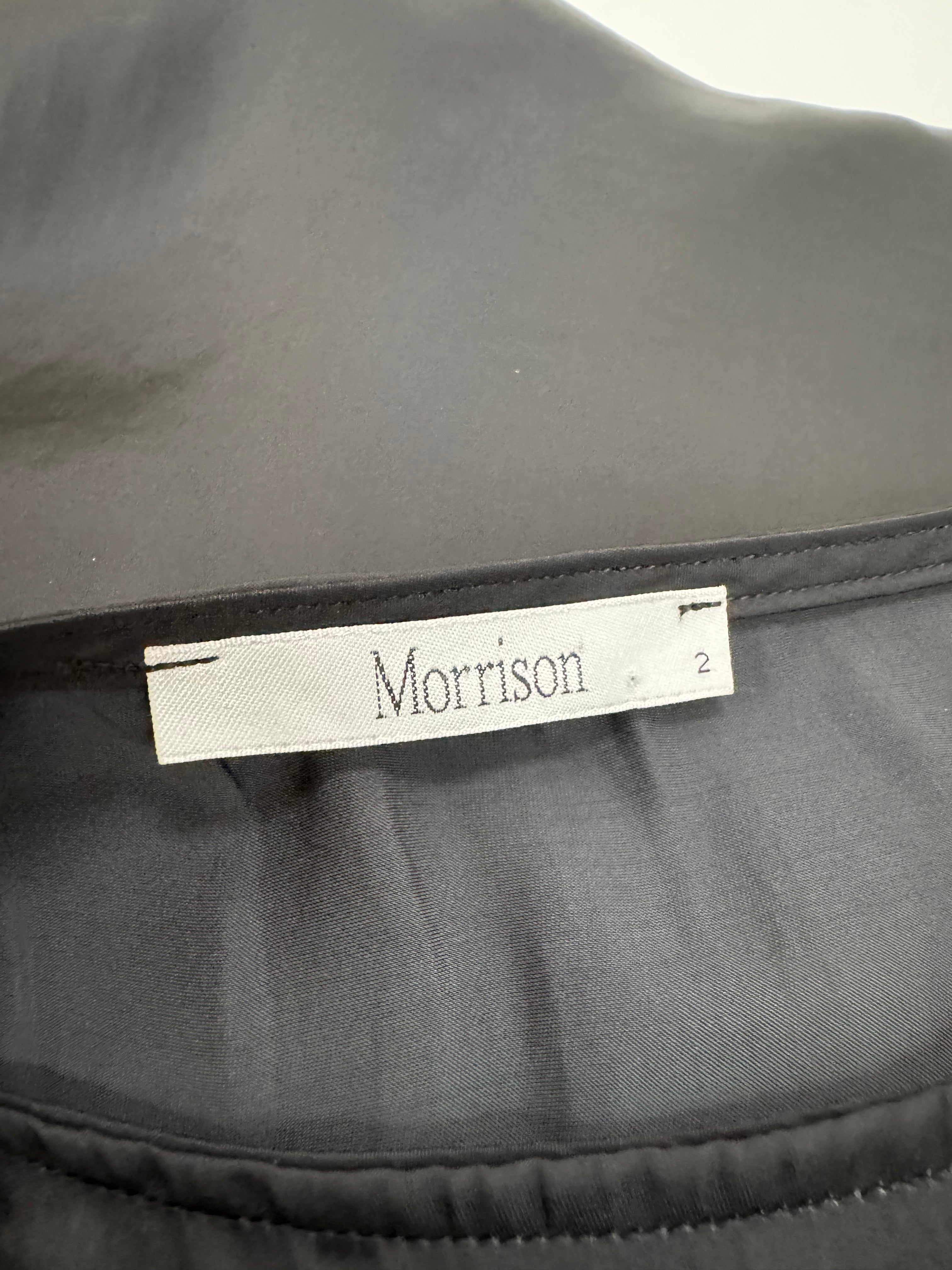 Morrison Faded Black Boxy Fit Top - AU8/10