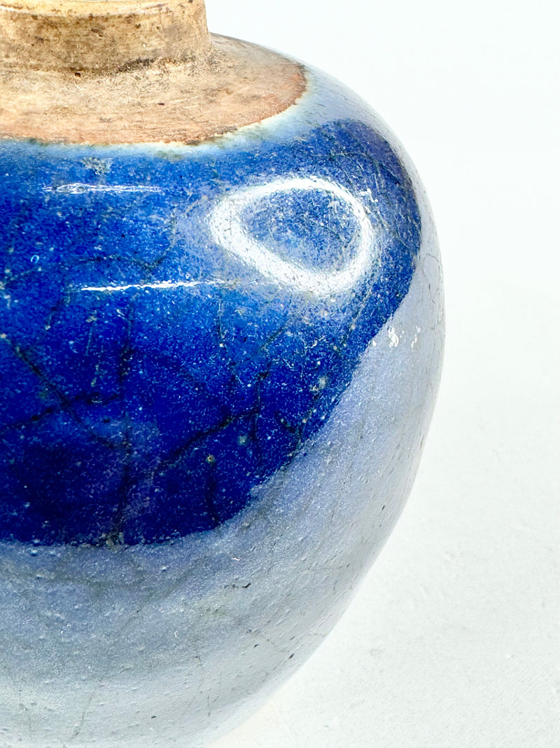 Antique Cobalt Blue Vase