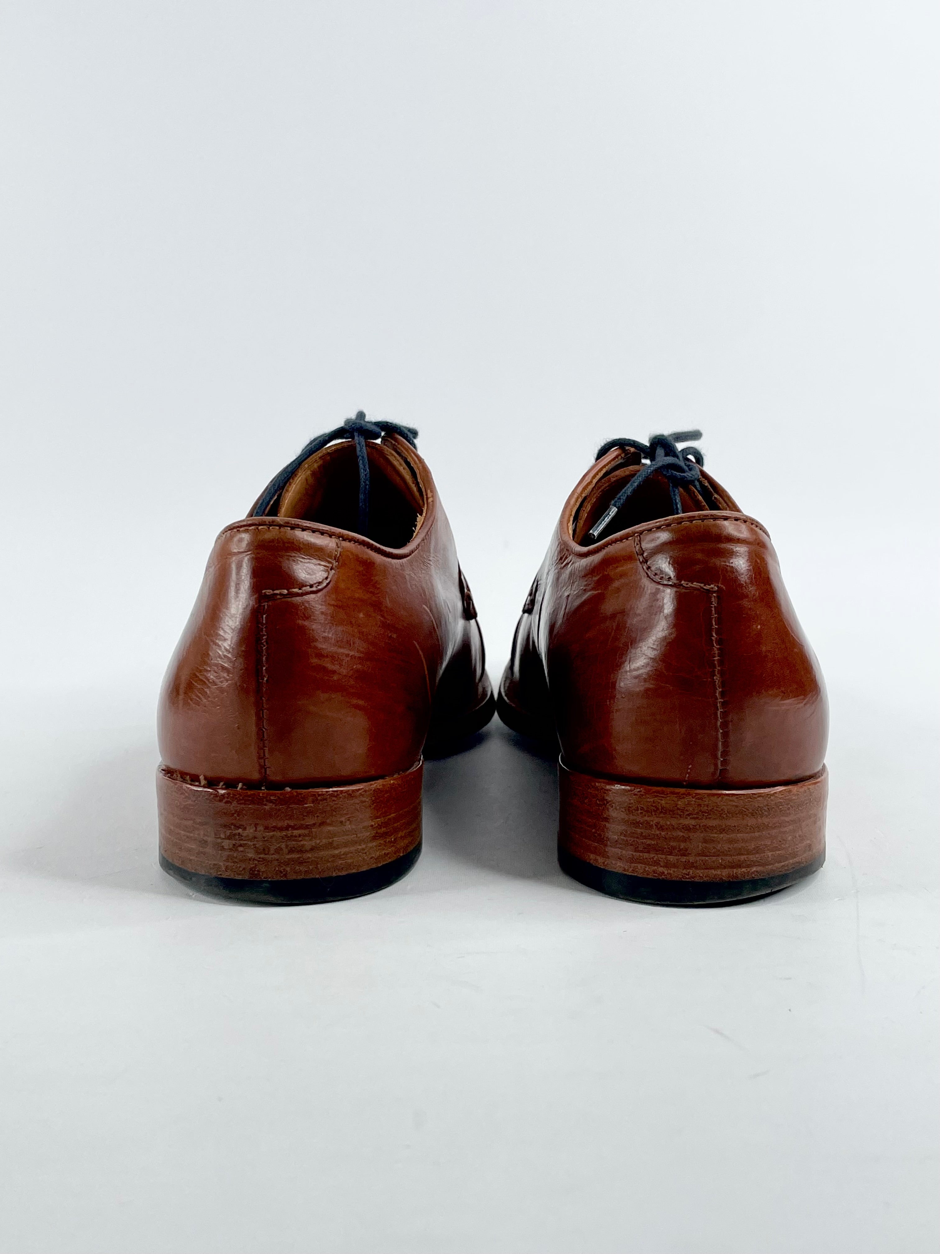 Paul Smith Tan Leather Lace Ups - EU40.5