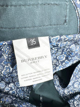 Burberry Brit Forest Green Slacks - 35