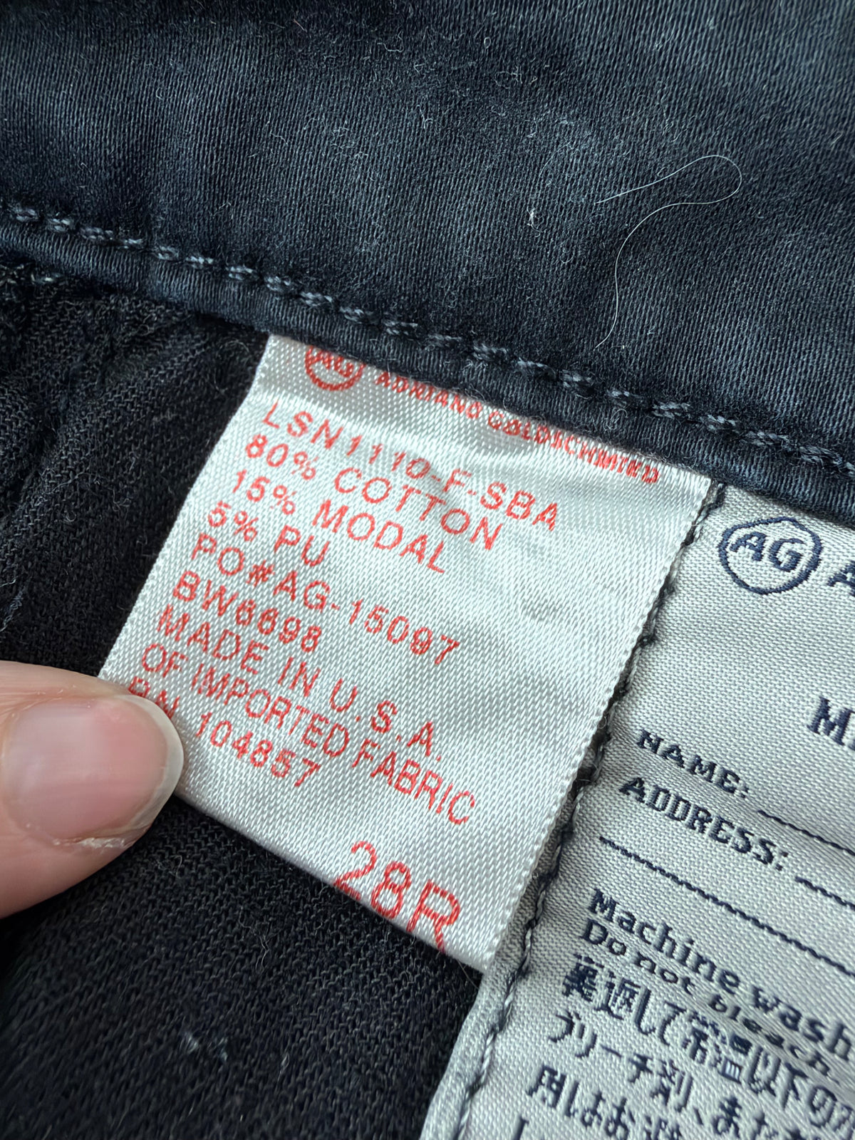Adriano Goldschmied Blue Denim Jeans - 28R