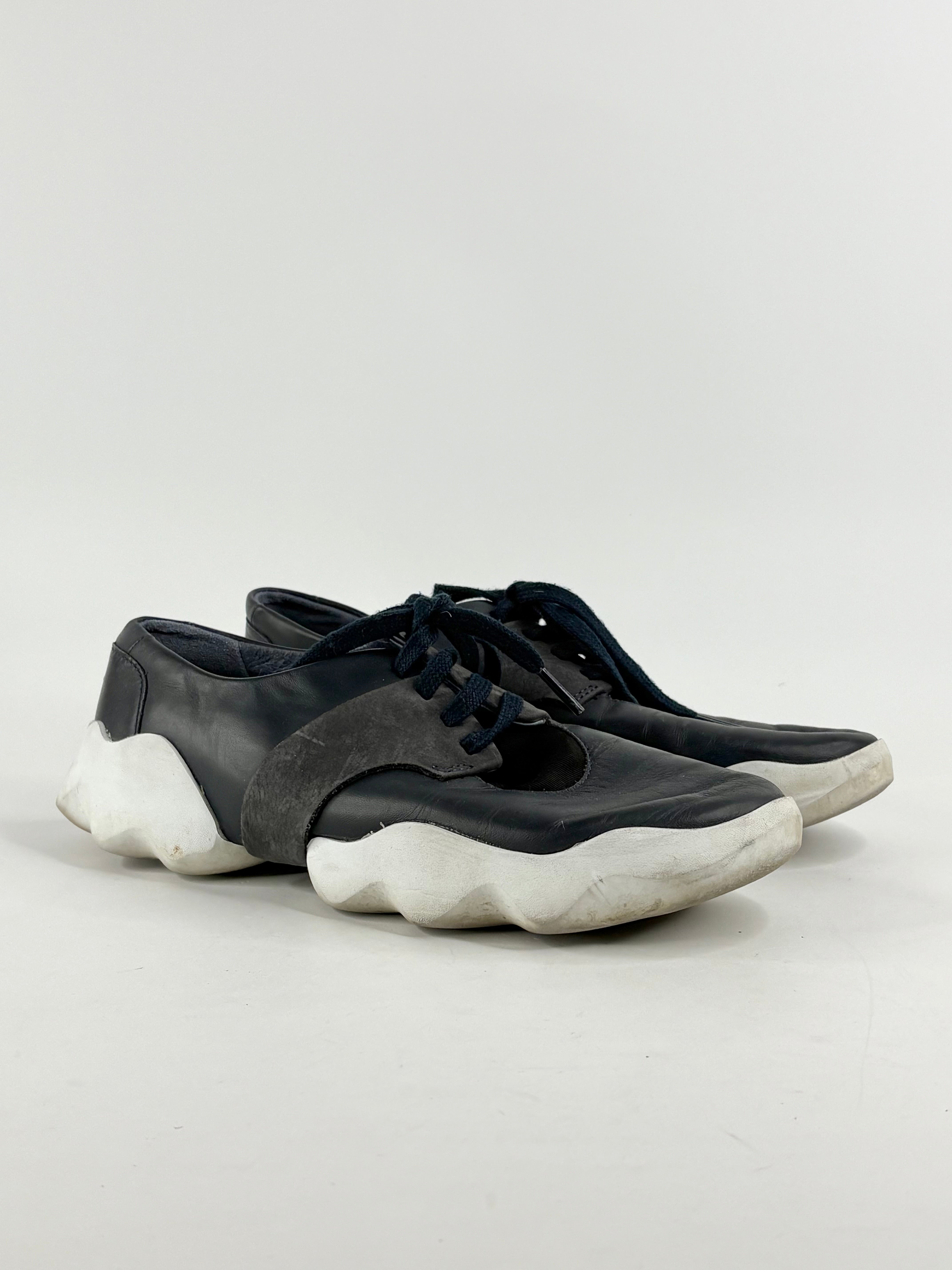 Camper Navy Blue 'Dub' Nubuck Sneakers - EU40