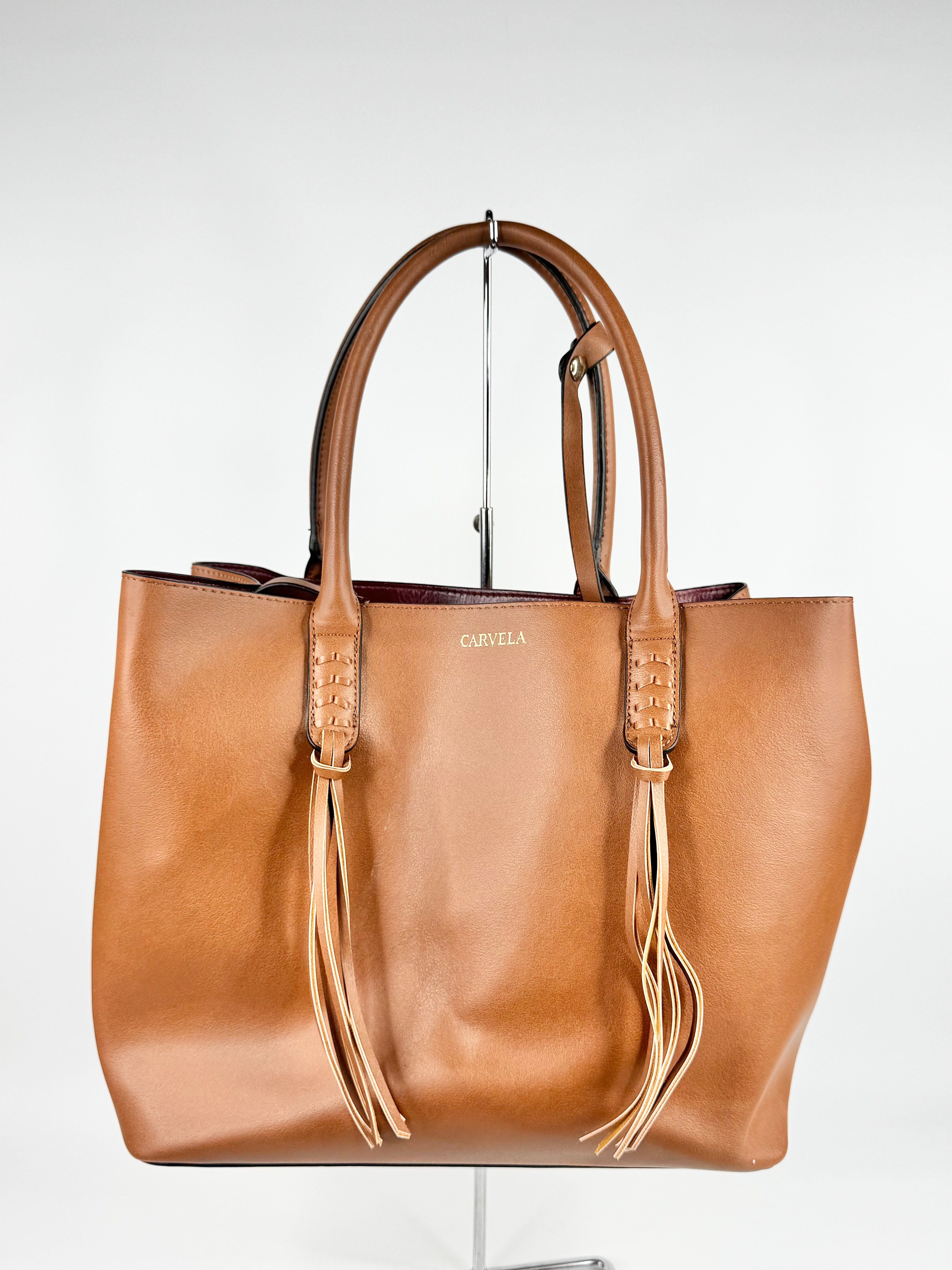 Carvela Deep Tan Tote Bag