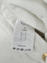 Dion Lee White Twill Parachute-Style Pants - AU6/8