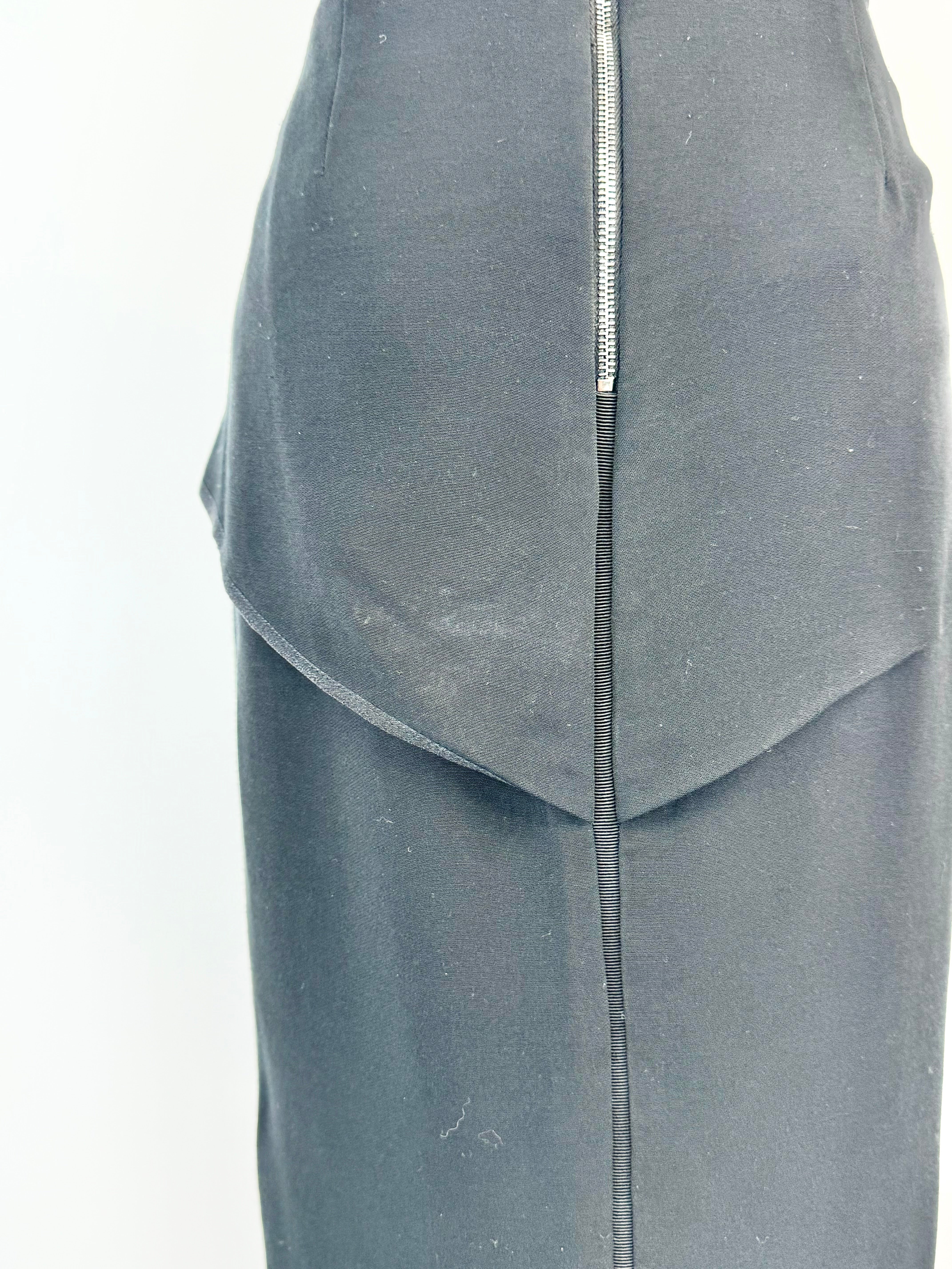 Willow Black Pencil Skirt - AU8