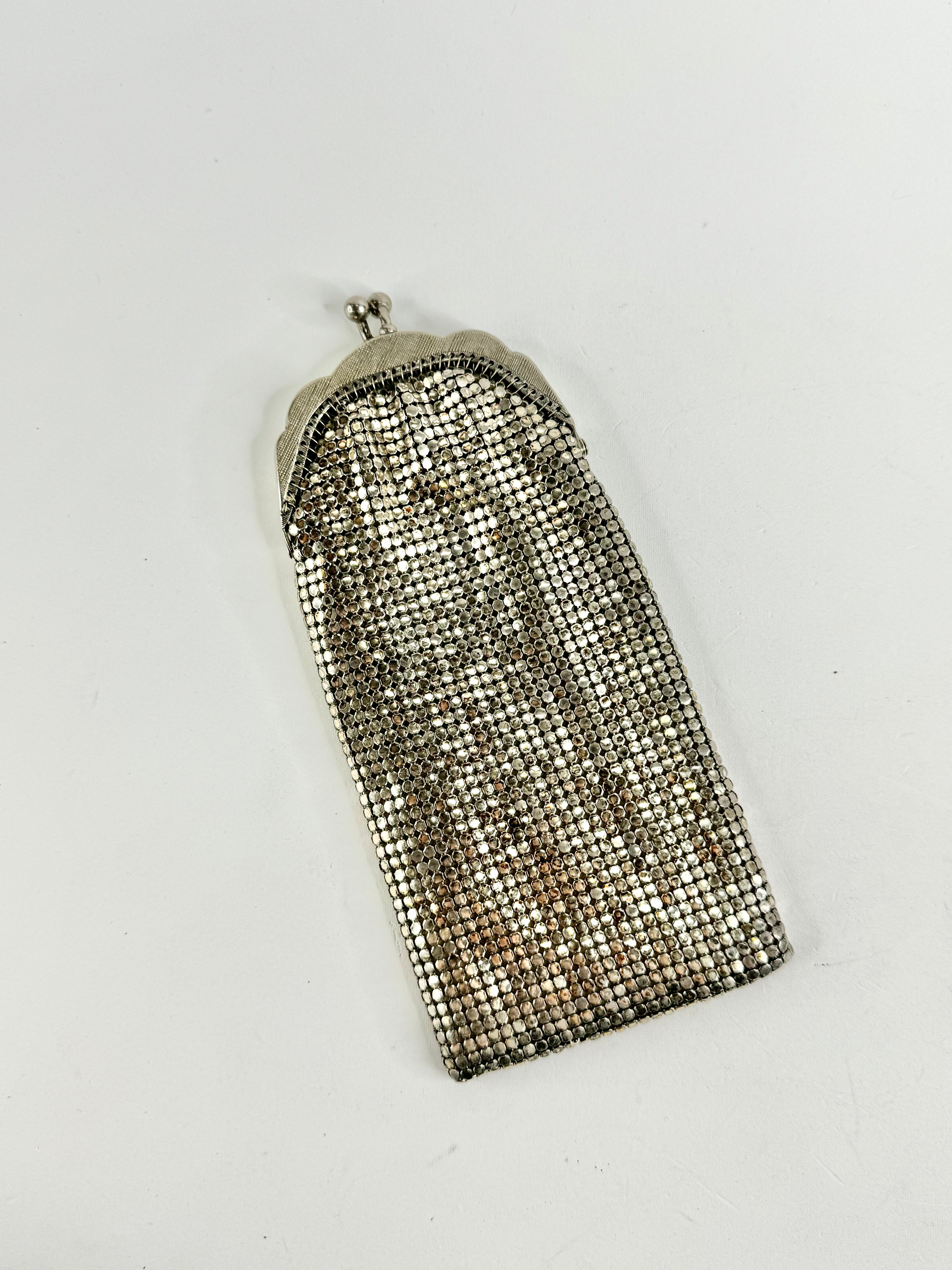 Vintage Glomesh Silver Glasses Case