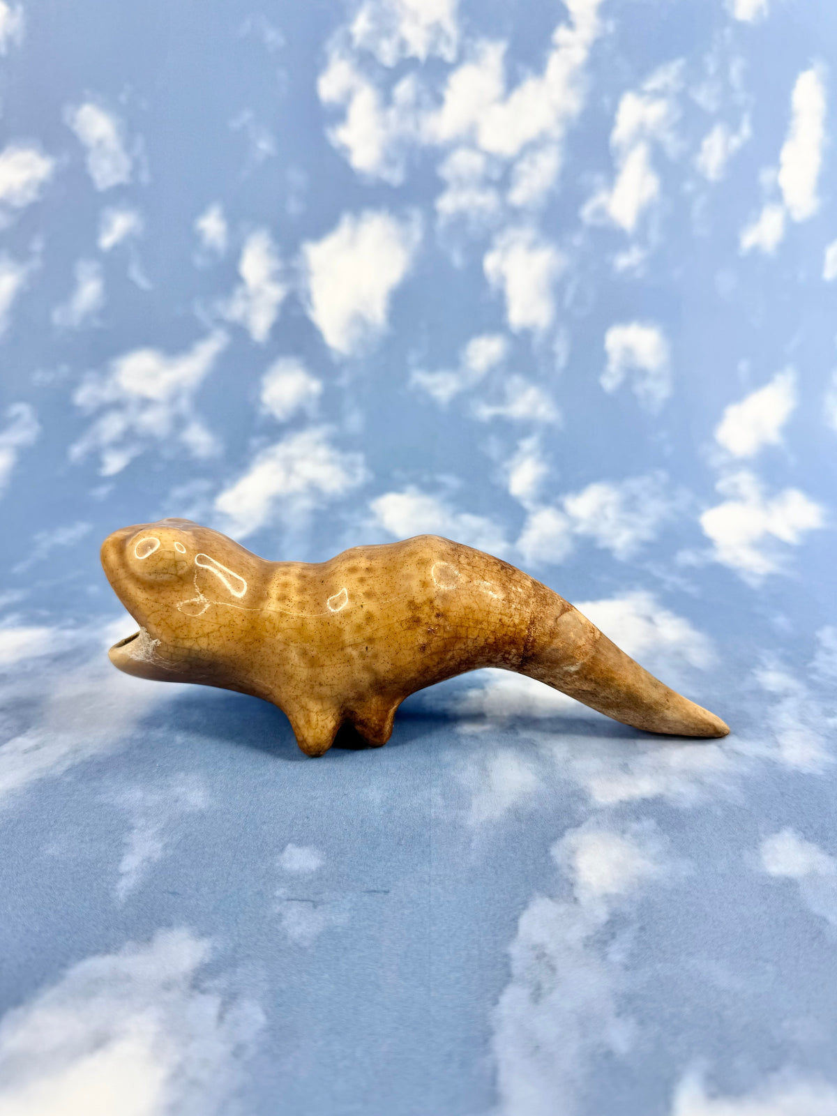 Ceramic Hungry Ceramic Lizard