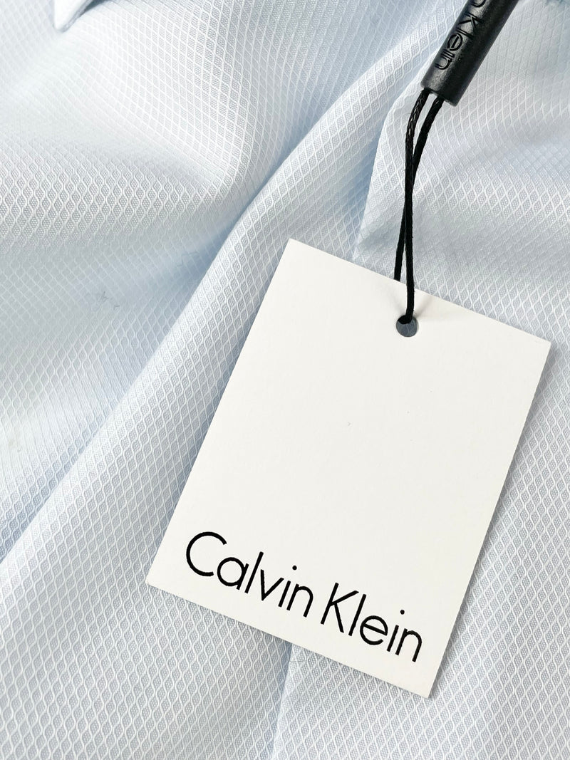 Calvin Klein White Slim Fit Business Shirt - XXL