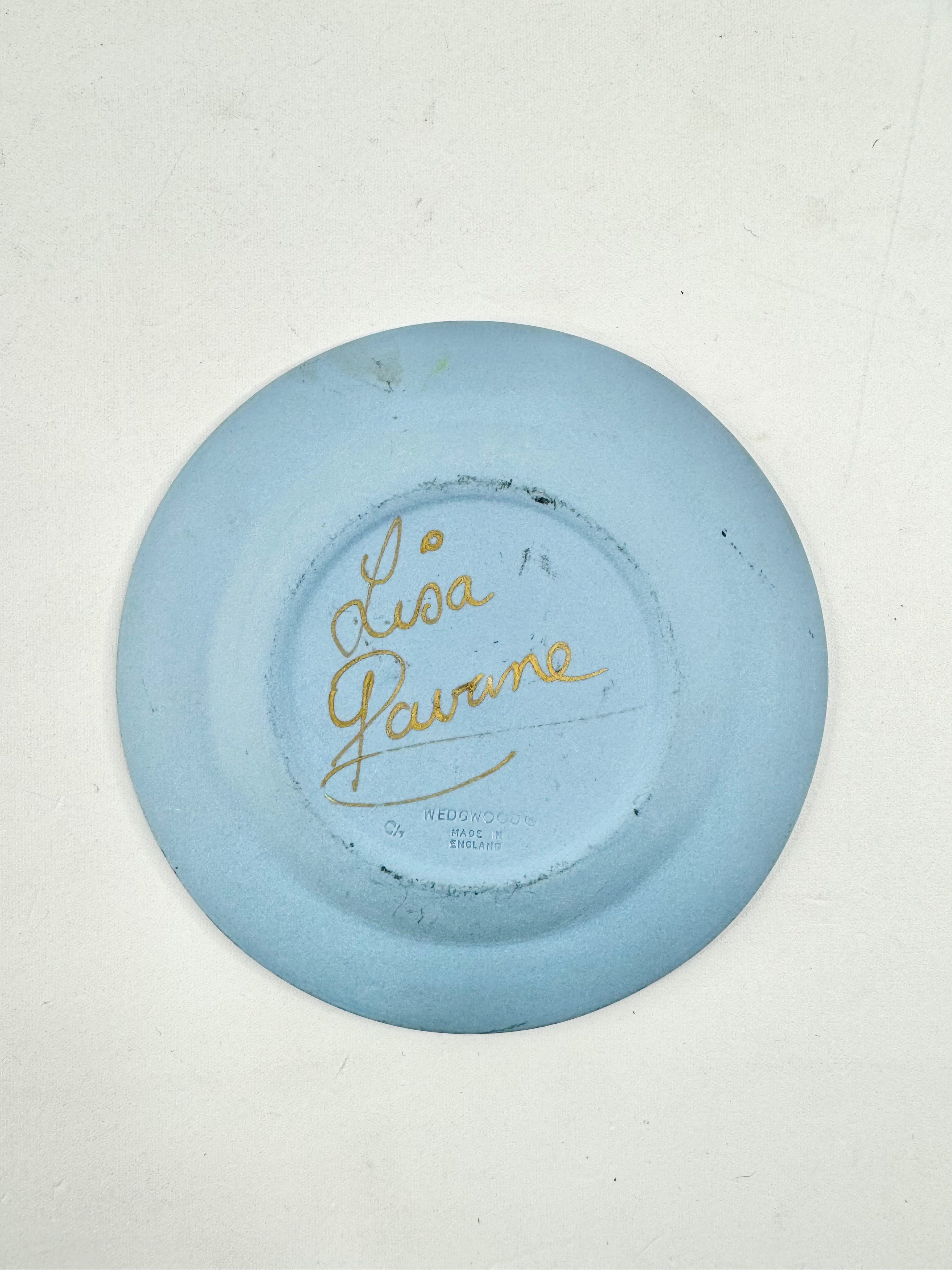 Blue Jasperware Ballerina Pattern