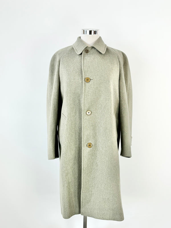 Aquascutum Soft Green Wool Coat - AU10/12