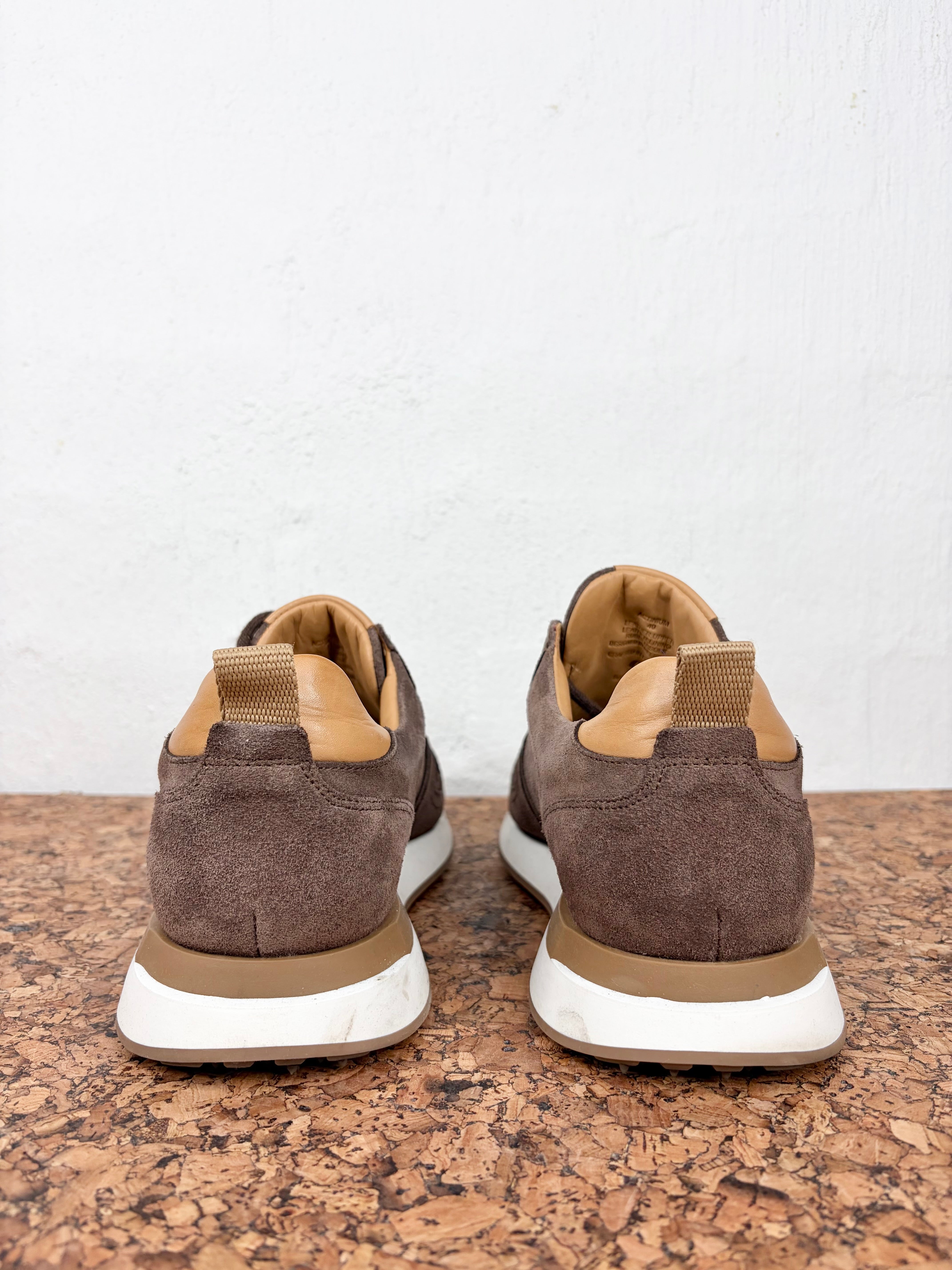 Bared 'Actinium' Chocolate Suede Sneaker - EU40