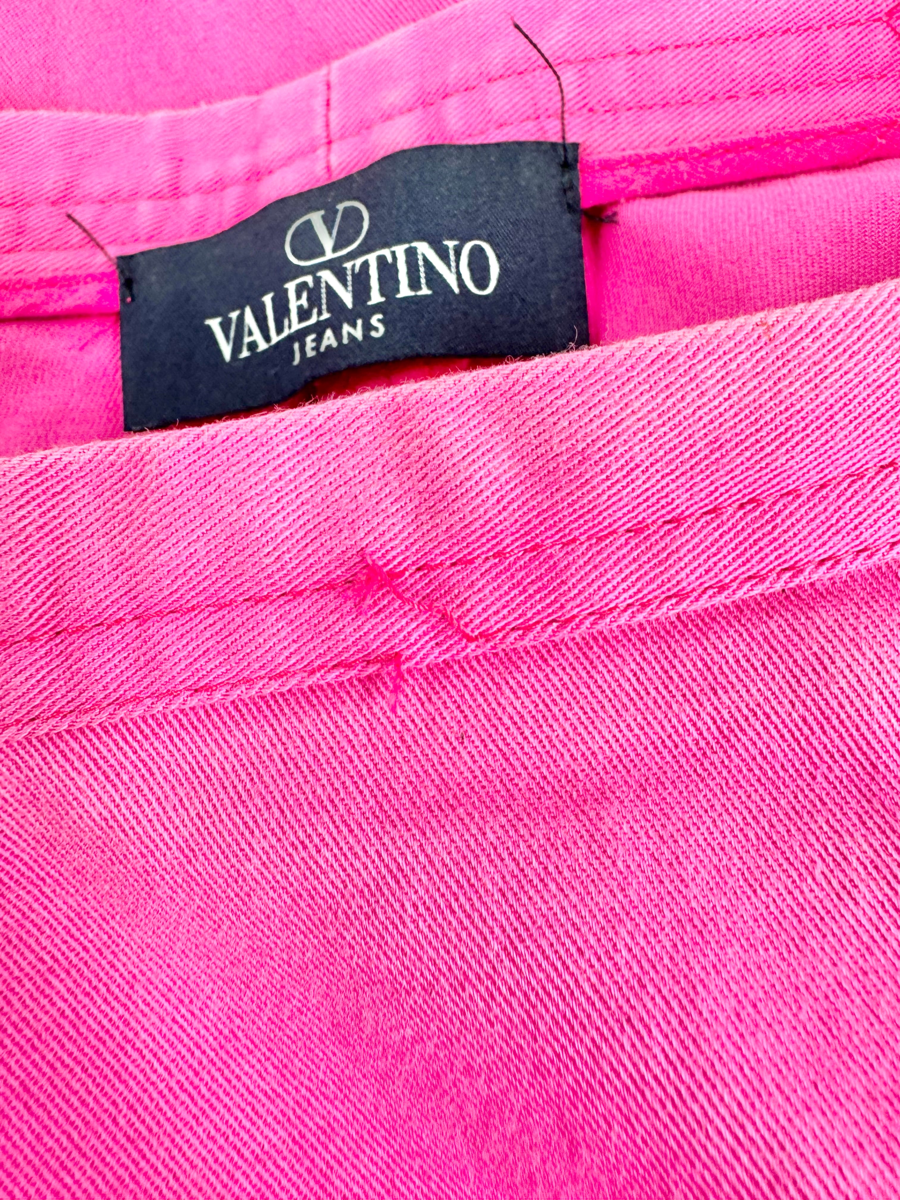 Valentino Jeans Flamingo Pink Capris - AU12/14