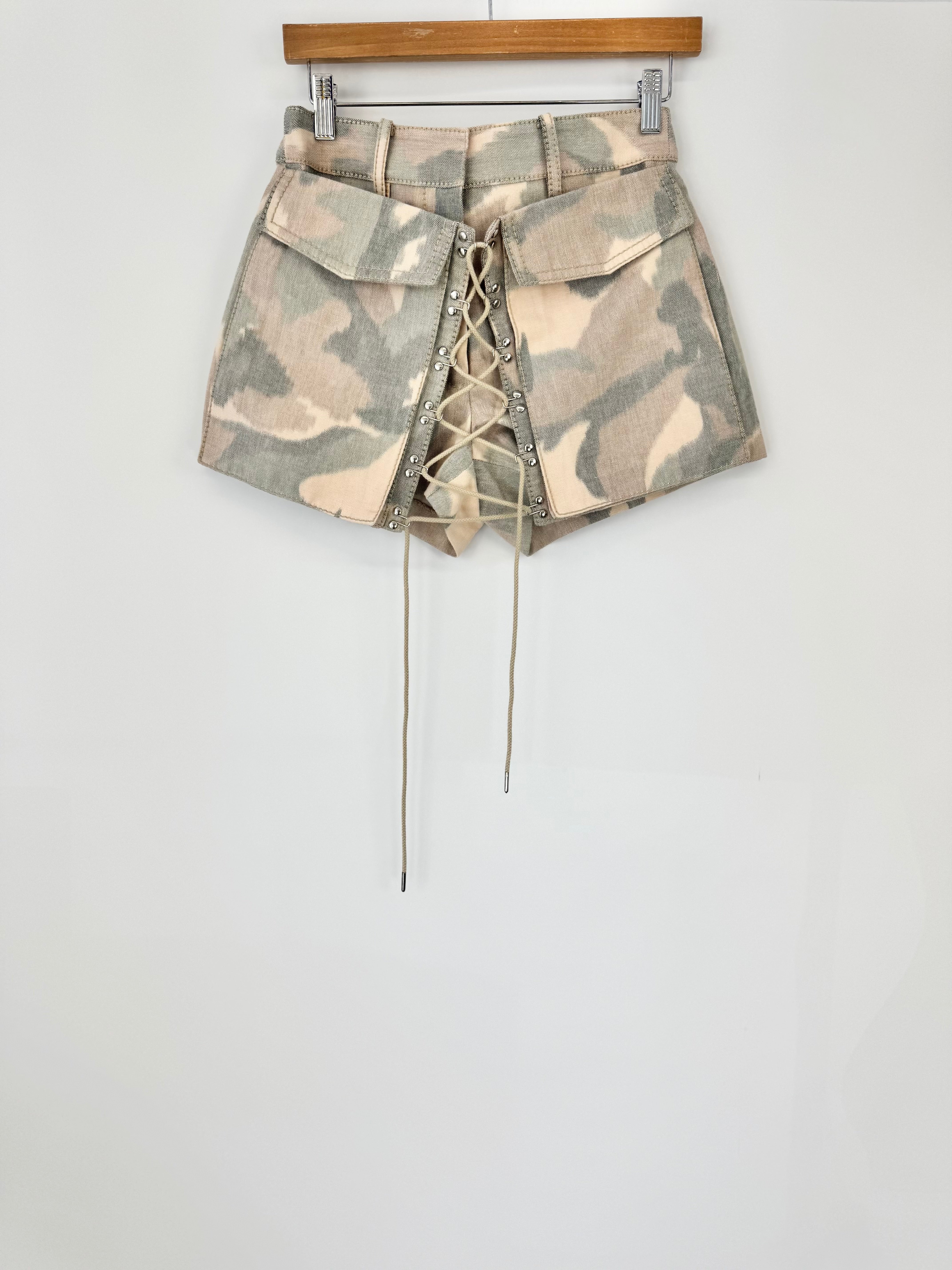 Dion Lee 'Ikat Camo Pocket' Shorts - AU6