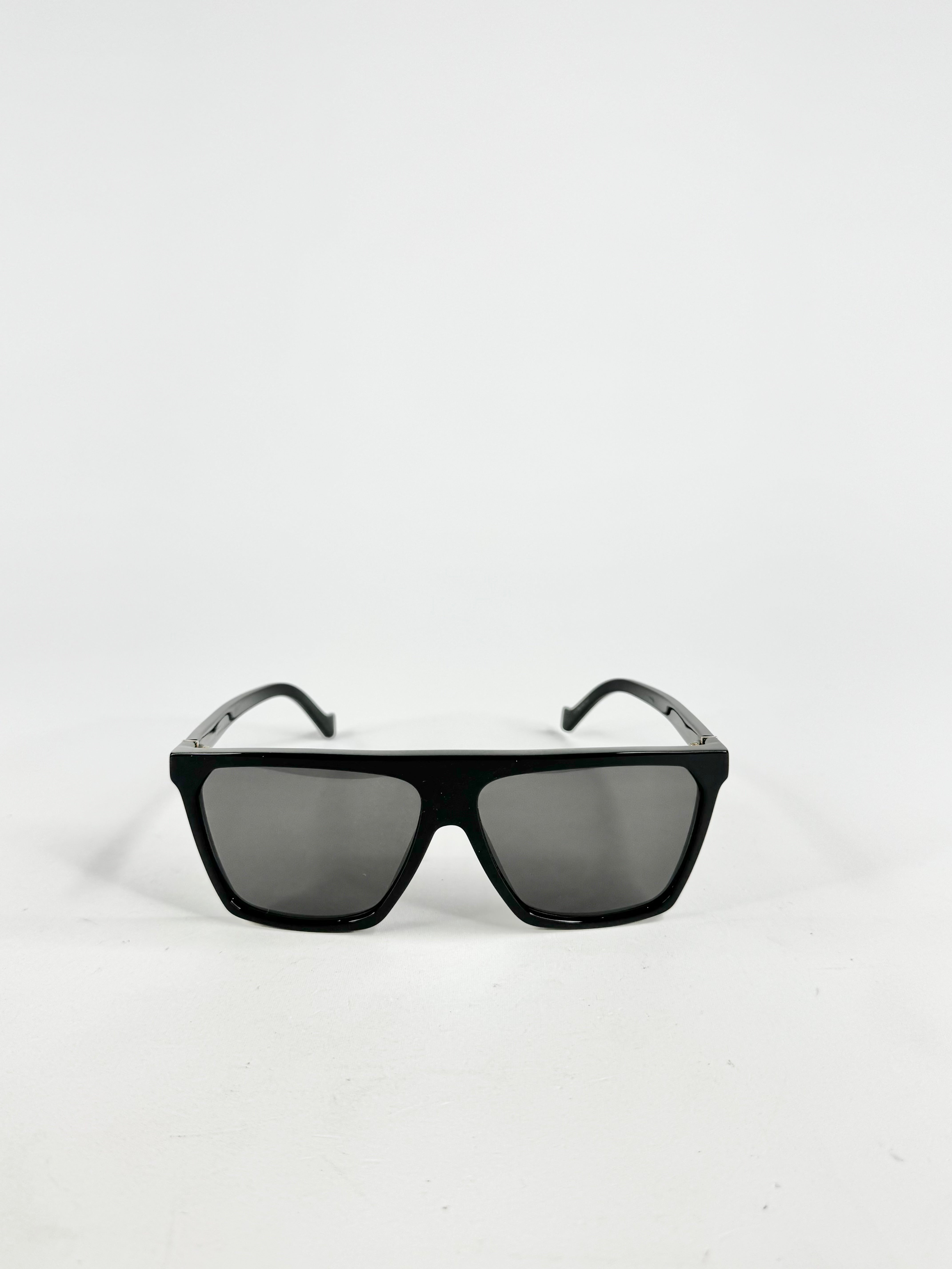 Loewe Grey Acetate Flat Top Sunglasses