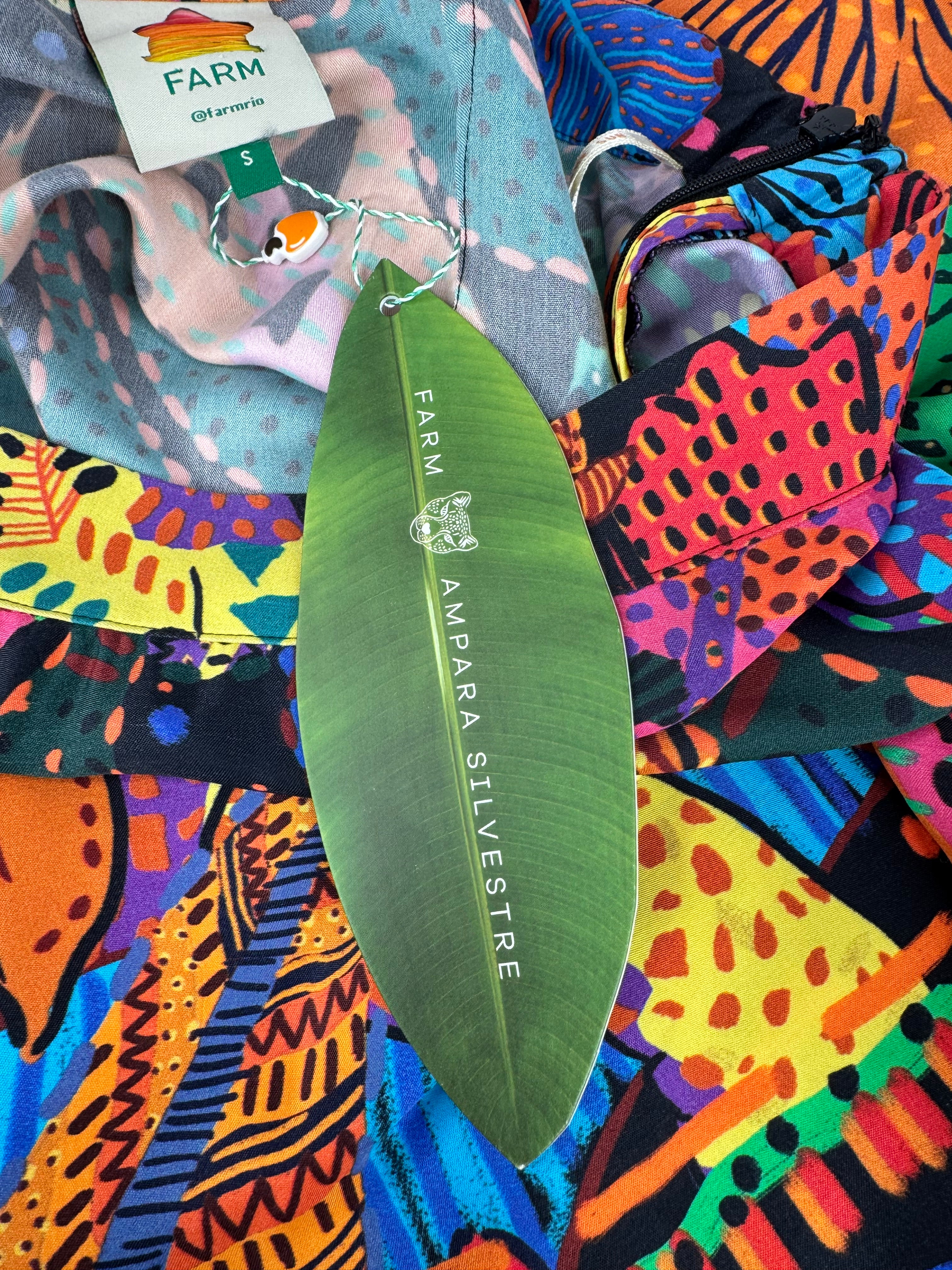 FARM rio Jungle Print Skirt NWT - AU8