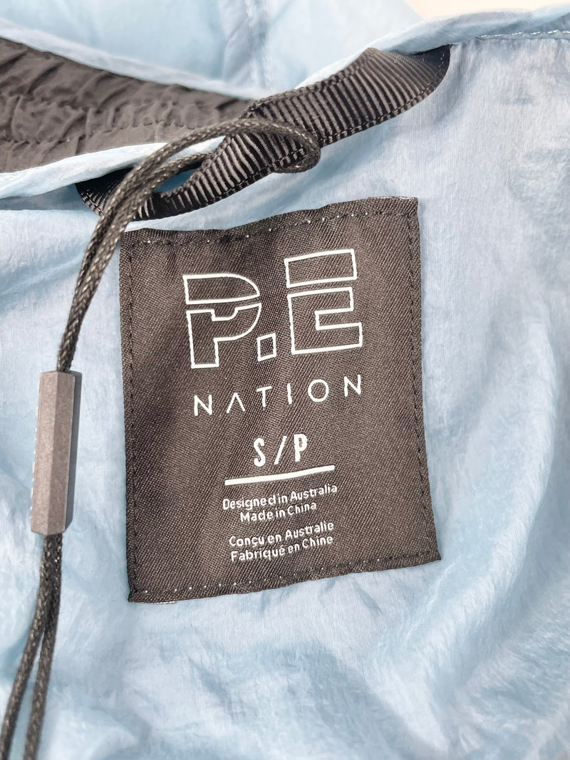 P.E Nation Light Blue Aerial Drop Jacket - AU8