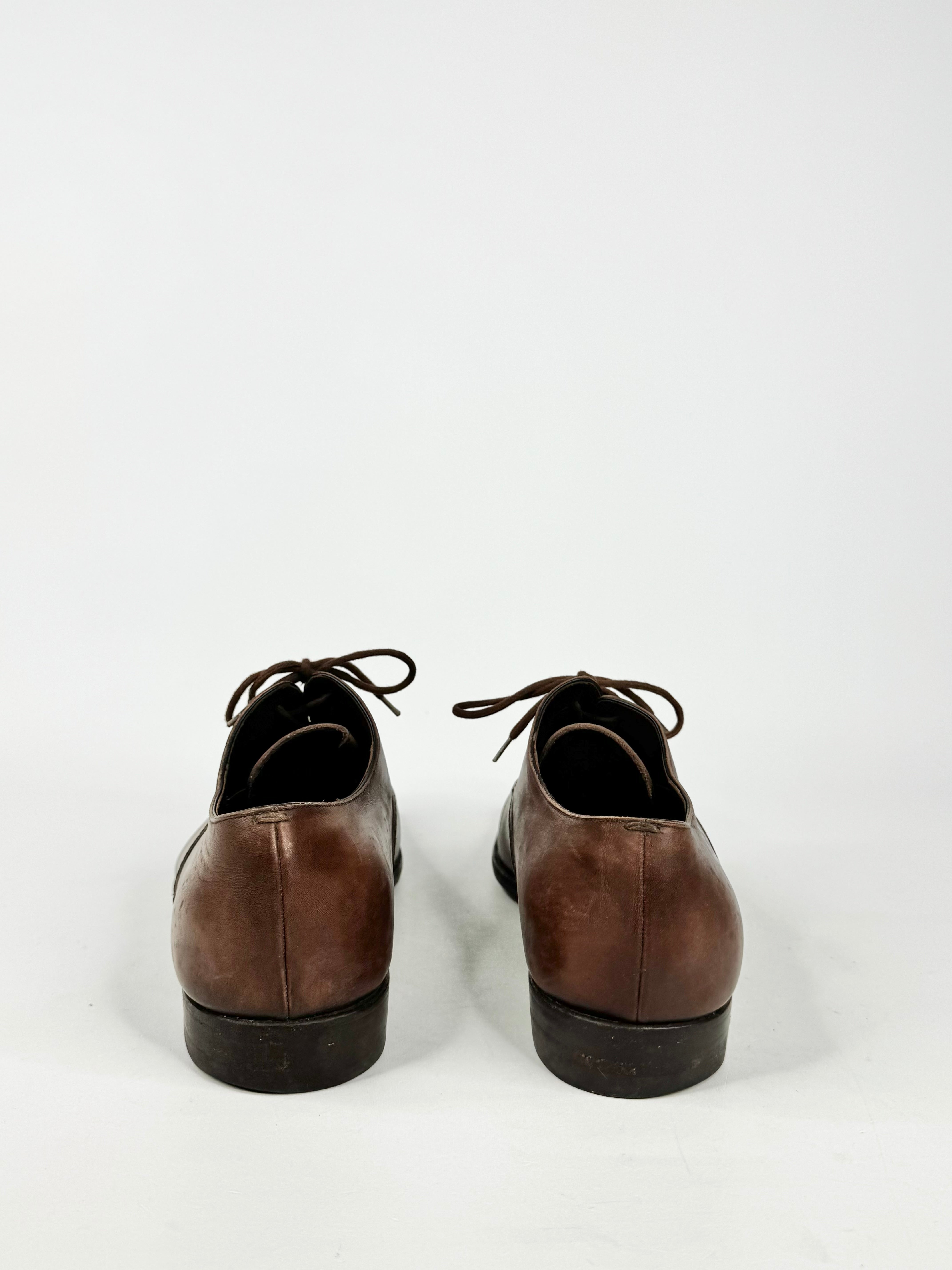 Vintage Gucci Brown Lace Ups - EU41