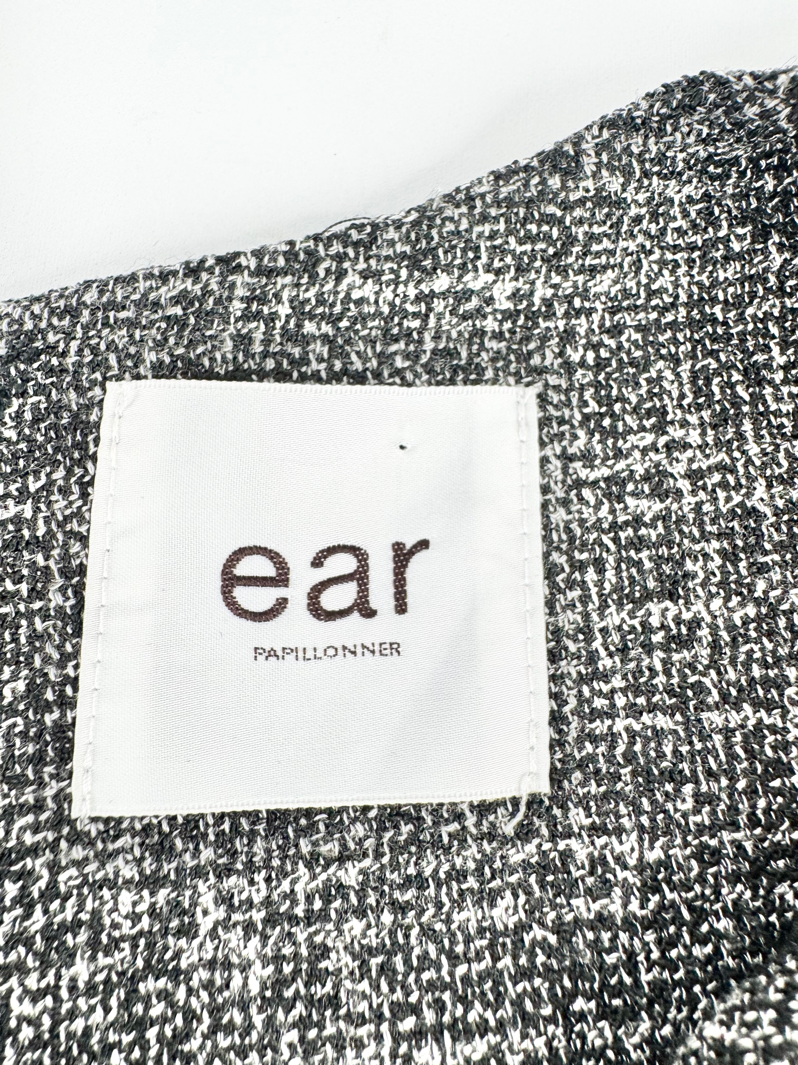 Ear Papillonner Black and White Tunic Dress - AU10/12