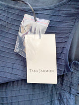 Tamara Jamon Dark Navy 'Marine' Cotton Dress NWT - AU8/10