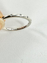 Pandora Set of Three Crystal Embellished Silver Rings