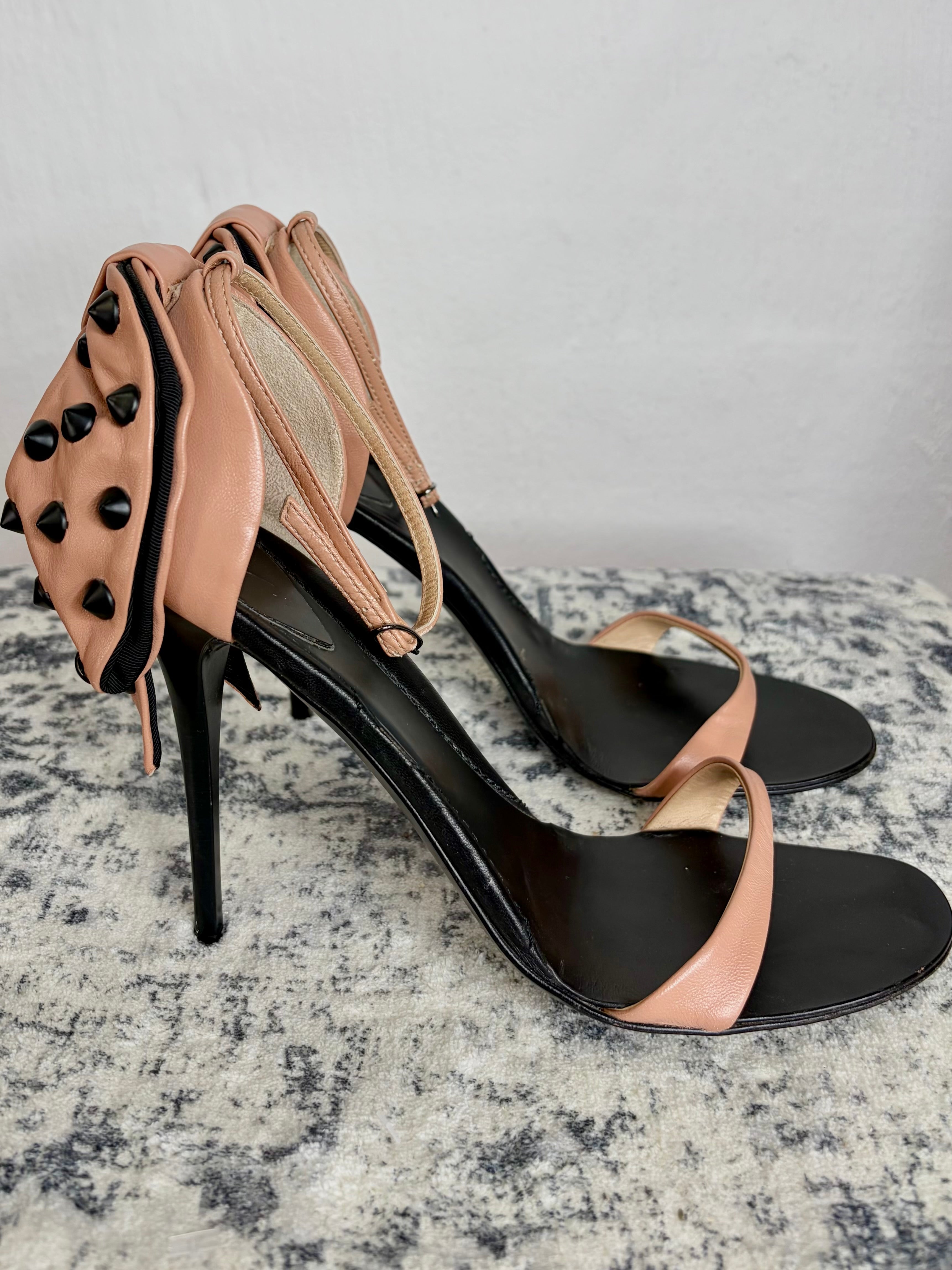 Giuseppe Zanotti Fawn Studded Stilettos - EU38