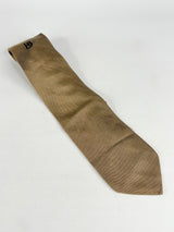 Hugo Boss Umber Silk Monogrammed Tie