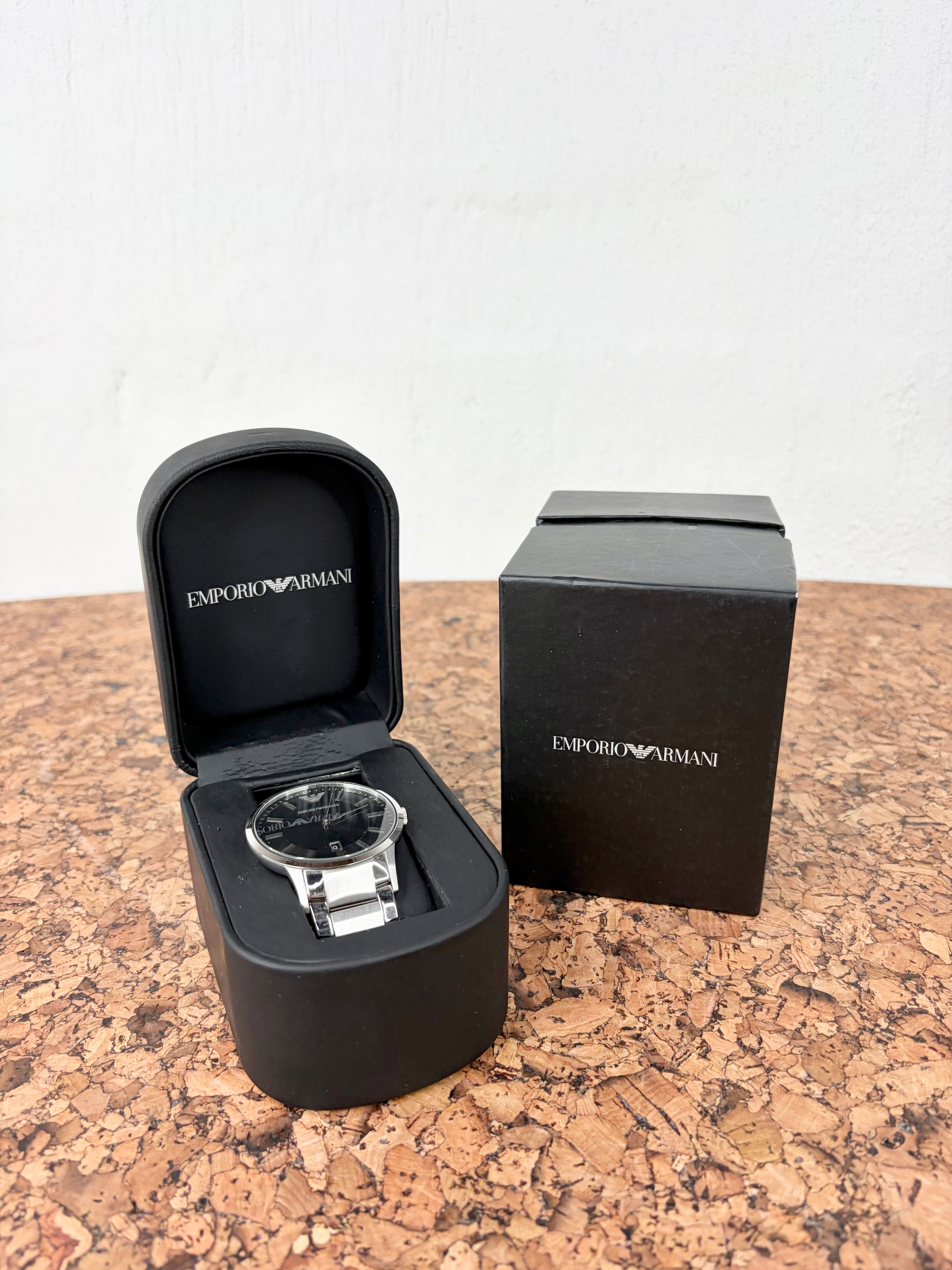 Emporio Armani Black Dial 2457 Watch