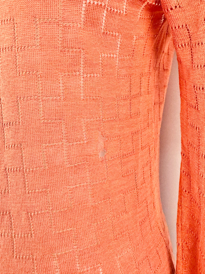 Gorman Saffron SIlk & Cotton Cardigan - AU8