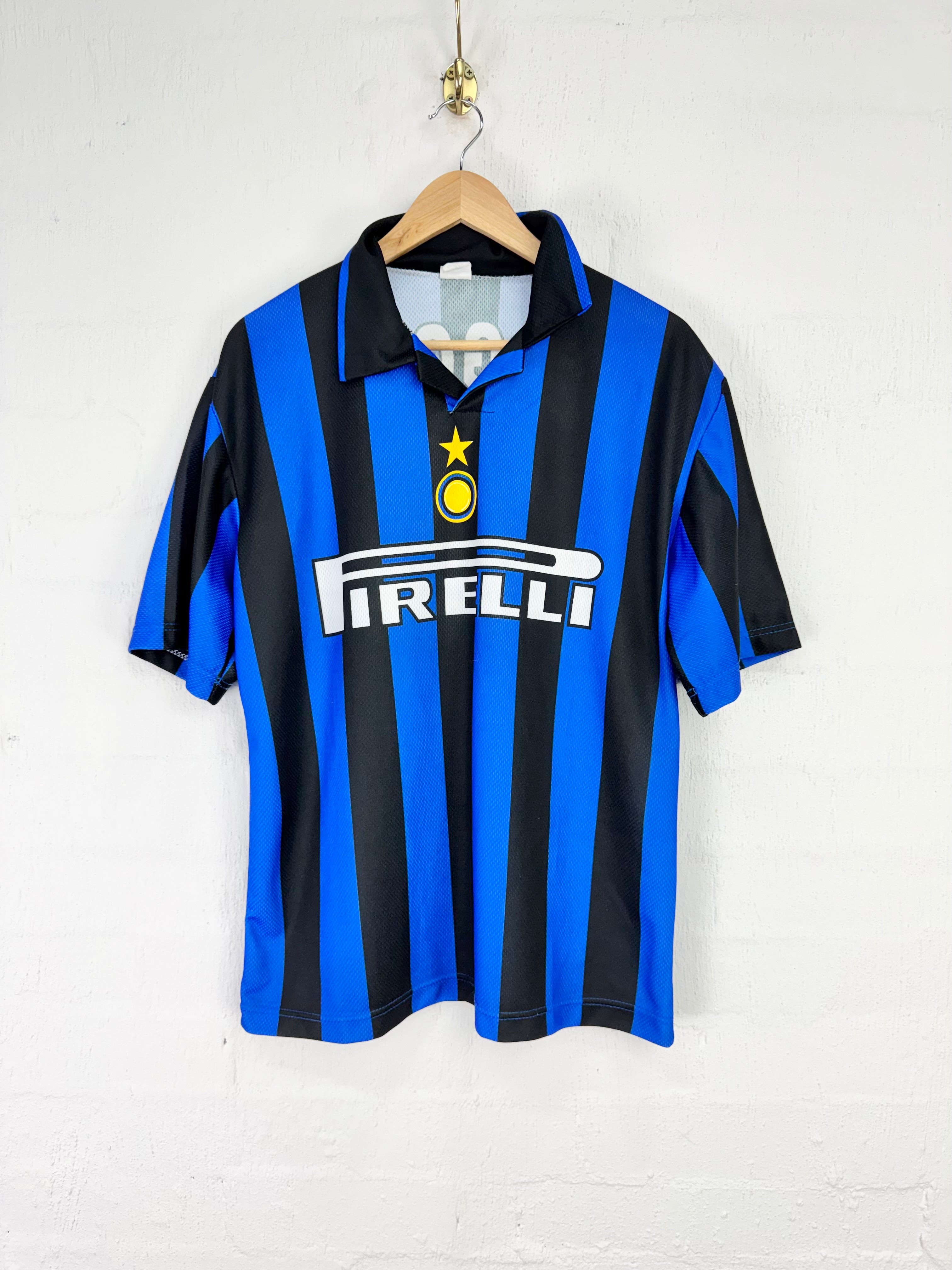 Imitation Inter Milan Baggio Style Jersey - XL