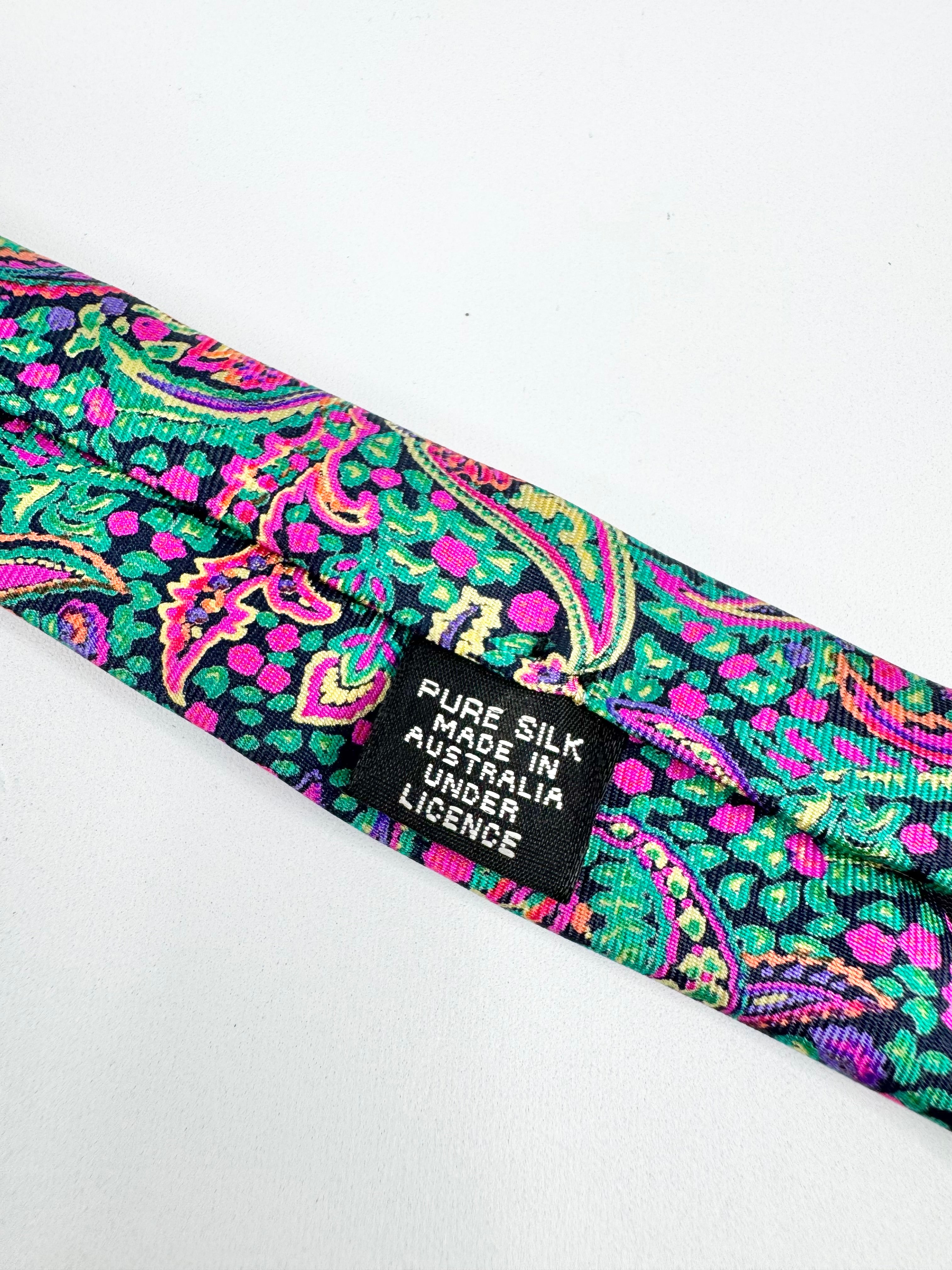 Christian Dior Paisley Print Tie