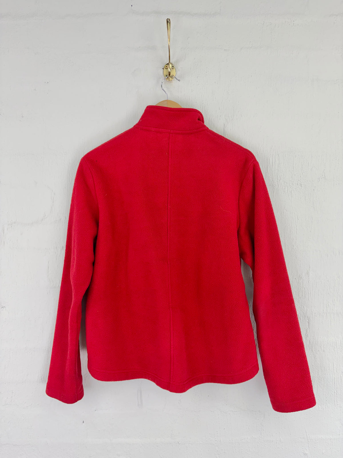 Vintage Kathmandu Red and Blue Zip Fleece - AU14