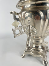 70s Vintage Nickel Plated Electric Samovar