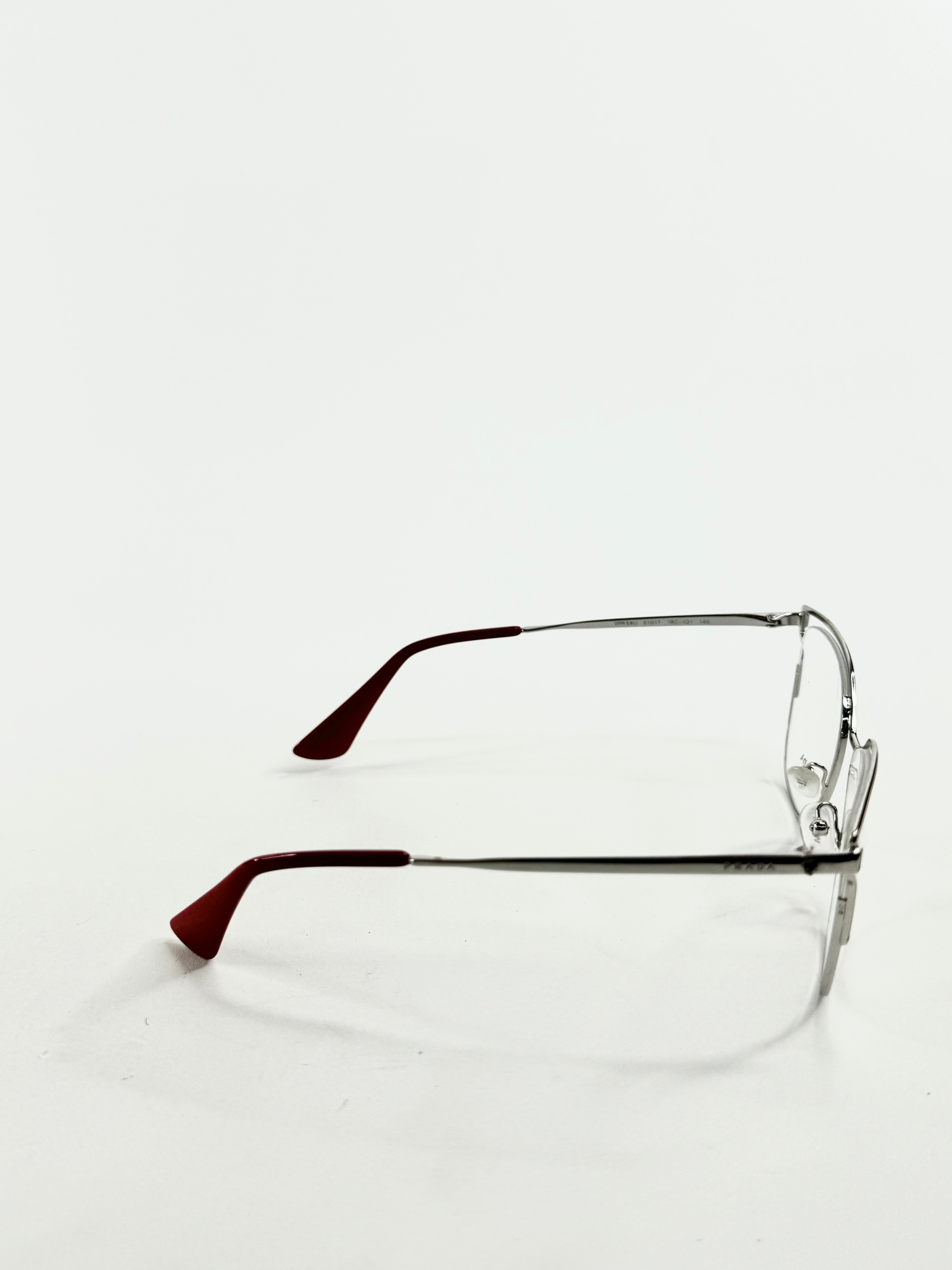 Prada Red & Silver VPR 54U Frames