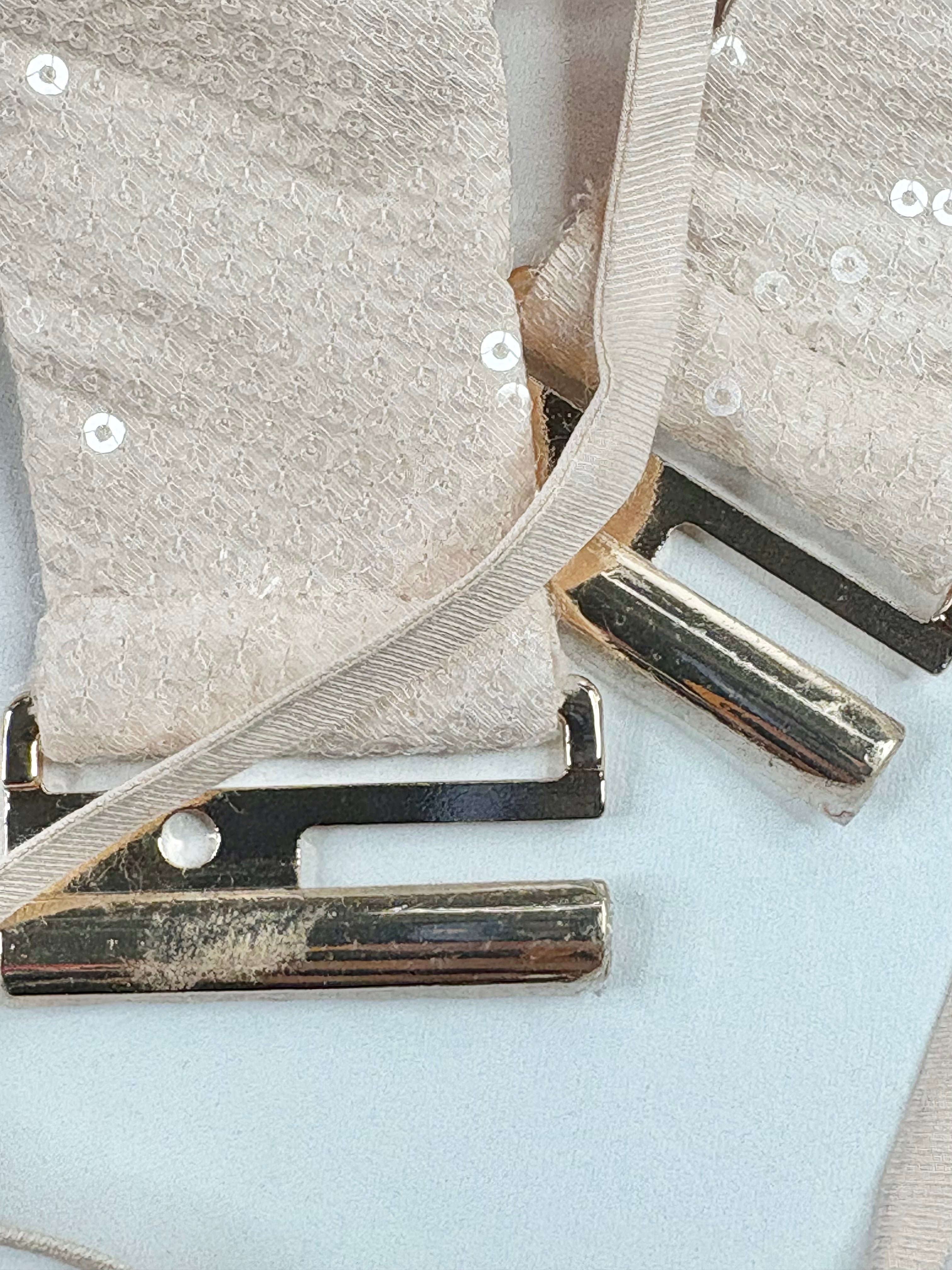 Alice McCall Tan Sequined 'Night Sky' Jumpsuit - AU8