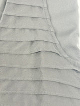 Reiss Black Tier-Pleat Mini Dress - AU10