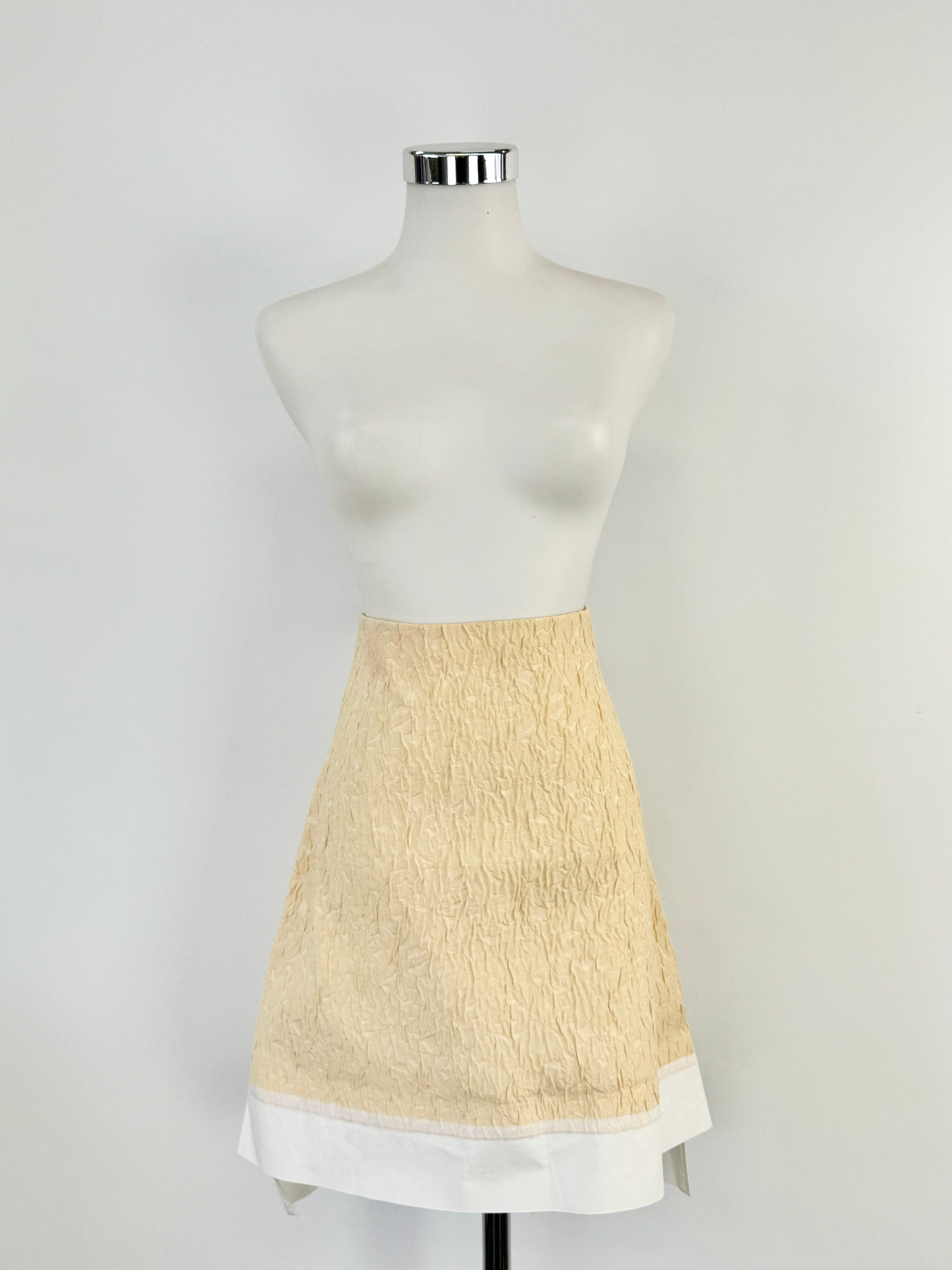 Marni Summer Edition 2013 Textured Flower Vanilla Skirt - AU8/10