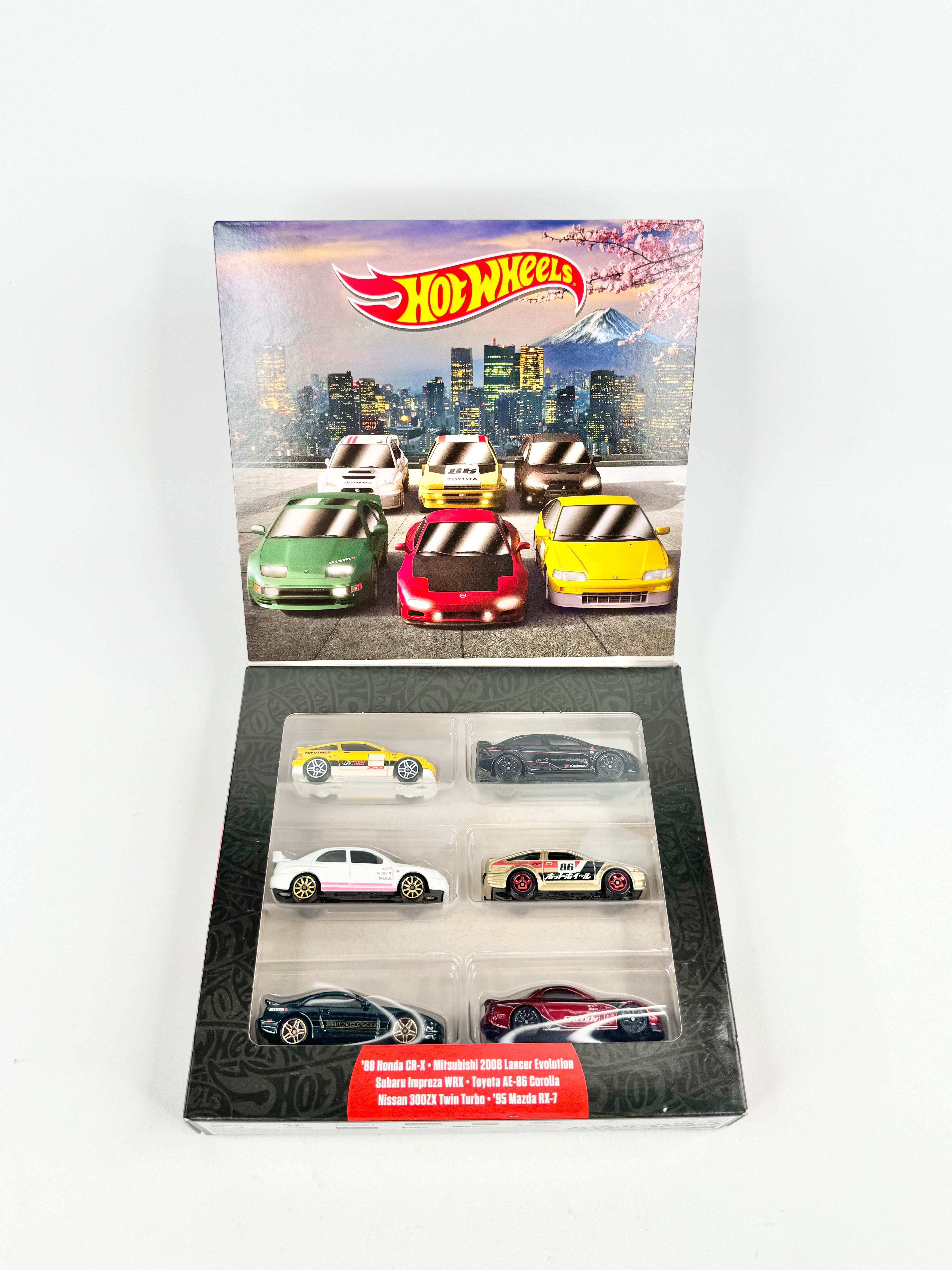 Hot Wheels Cars of Tokyo 6 Diecast Car Set