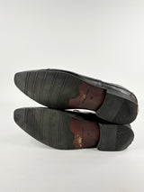 Peter Jackson Black Leather Derby Shoes - EU46