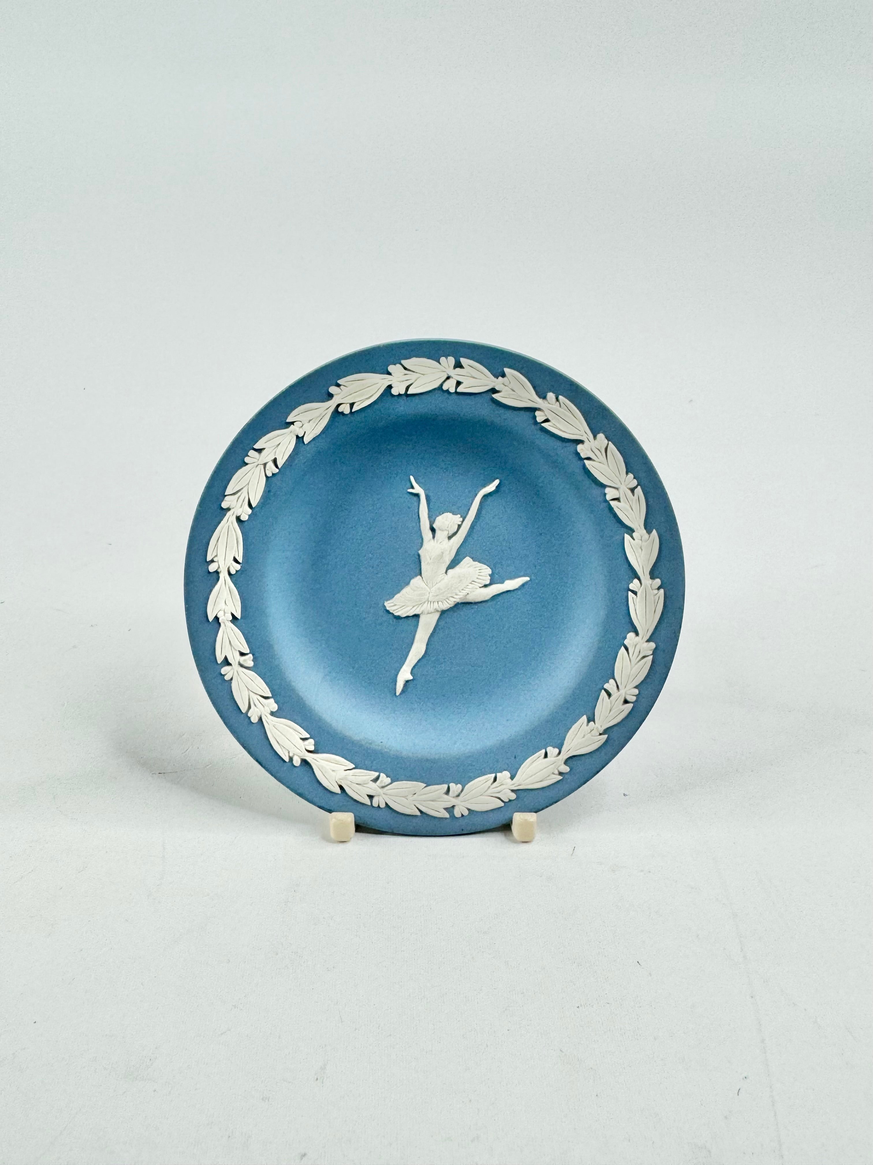 Blue Jasperware Ballerina Pattern