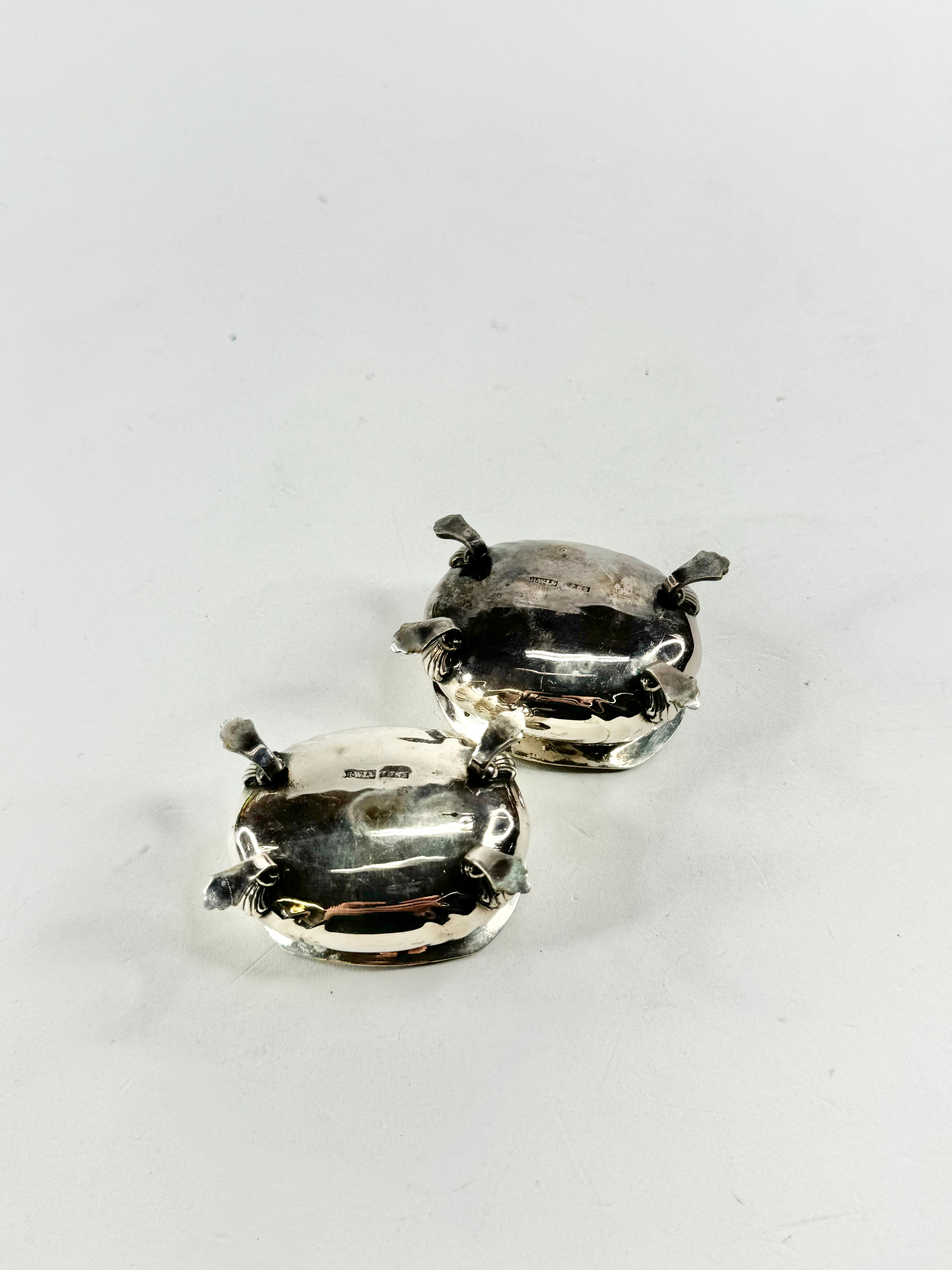 Vintage Silver-plated Salt Cellars