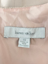 Karen Walker Pastel Pink Silk Tank Top - AU6