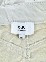 O.P On Parks Cement Vinyl Skirt - AU8