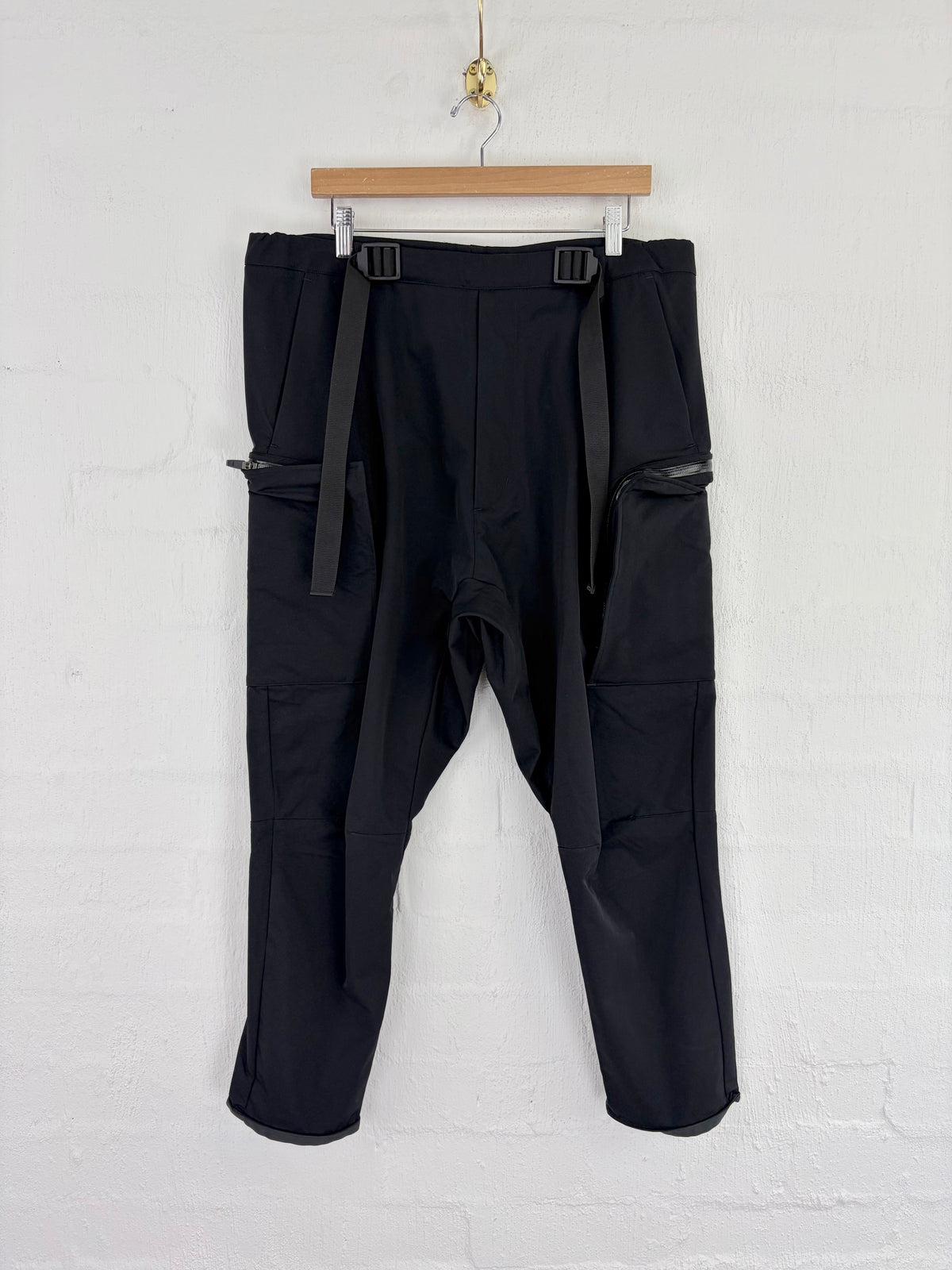 Acronym Black Belted Utility Pant - S