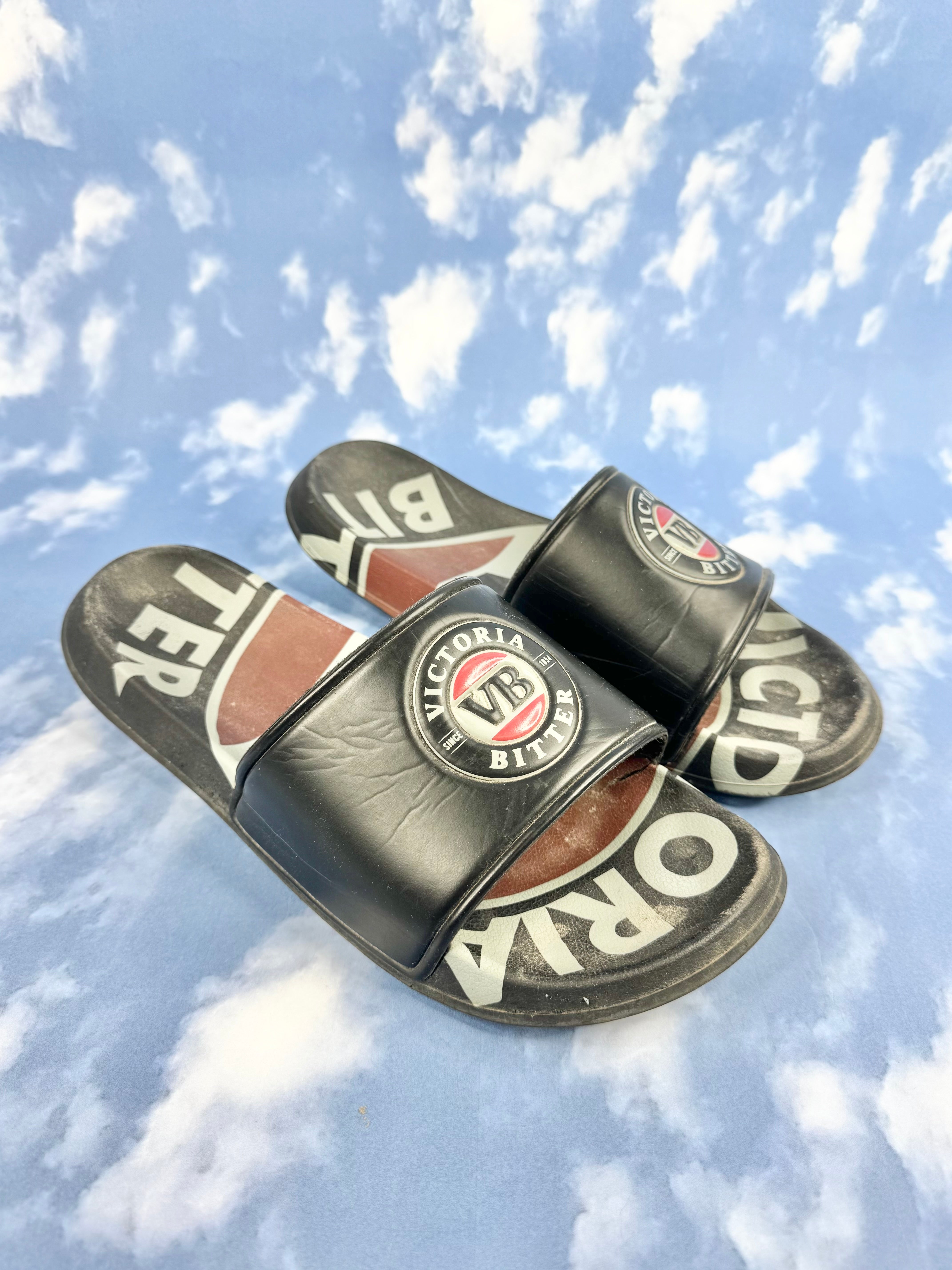 Victoria Bitter Black Slides - EU45