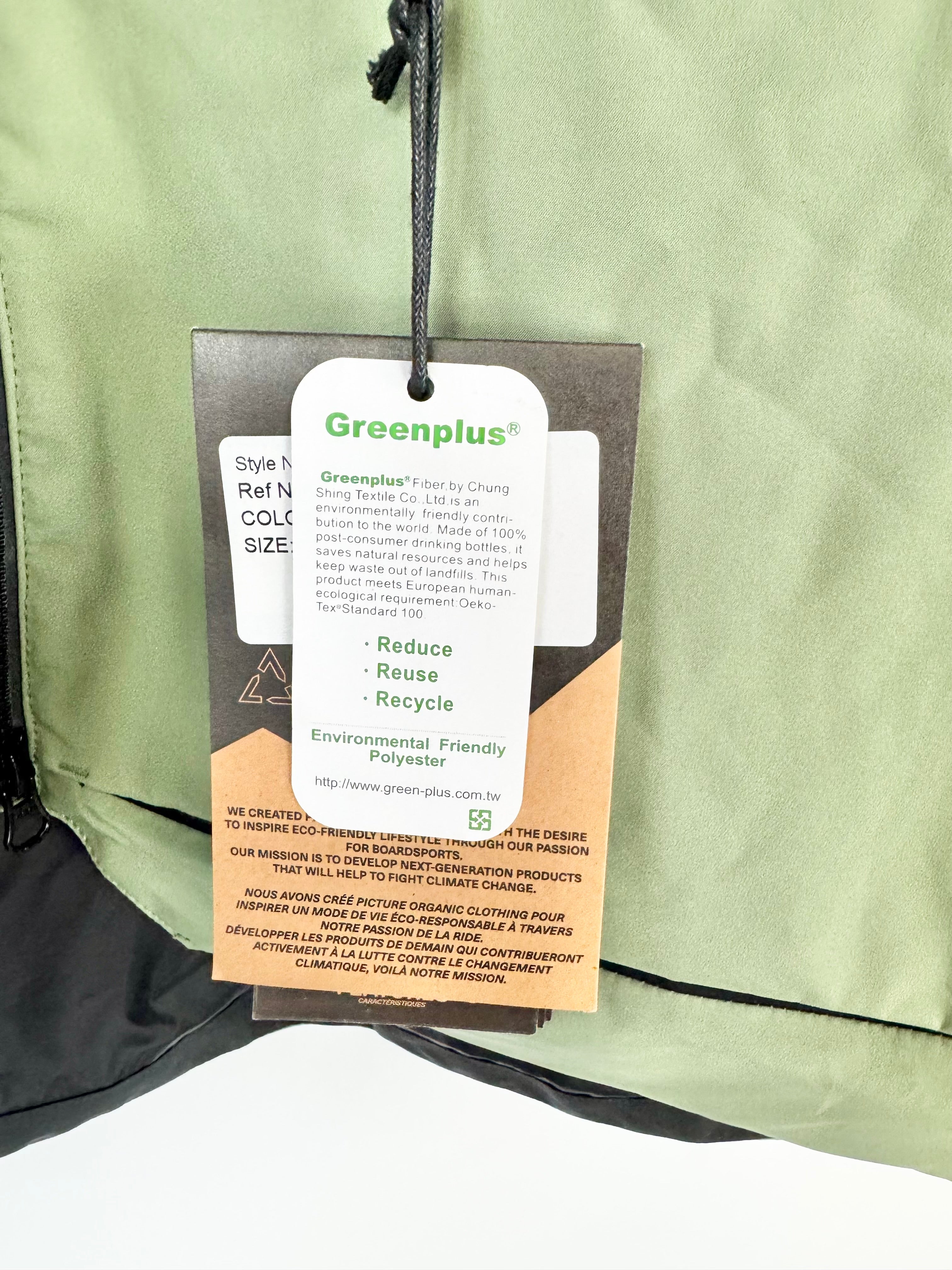 Picture Organic Ski Clothing Moss Green 'Dry Play' Weatherproof Jacket - L