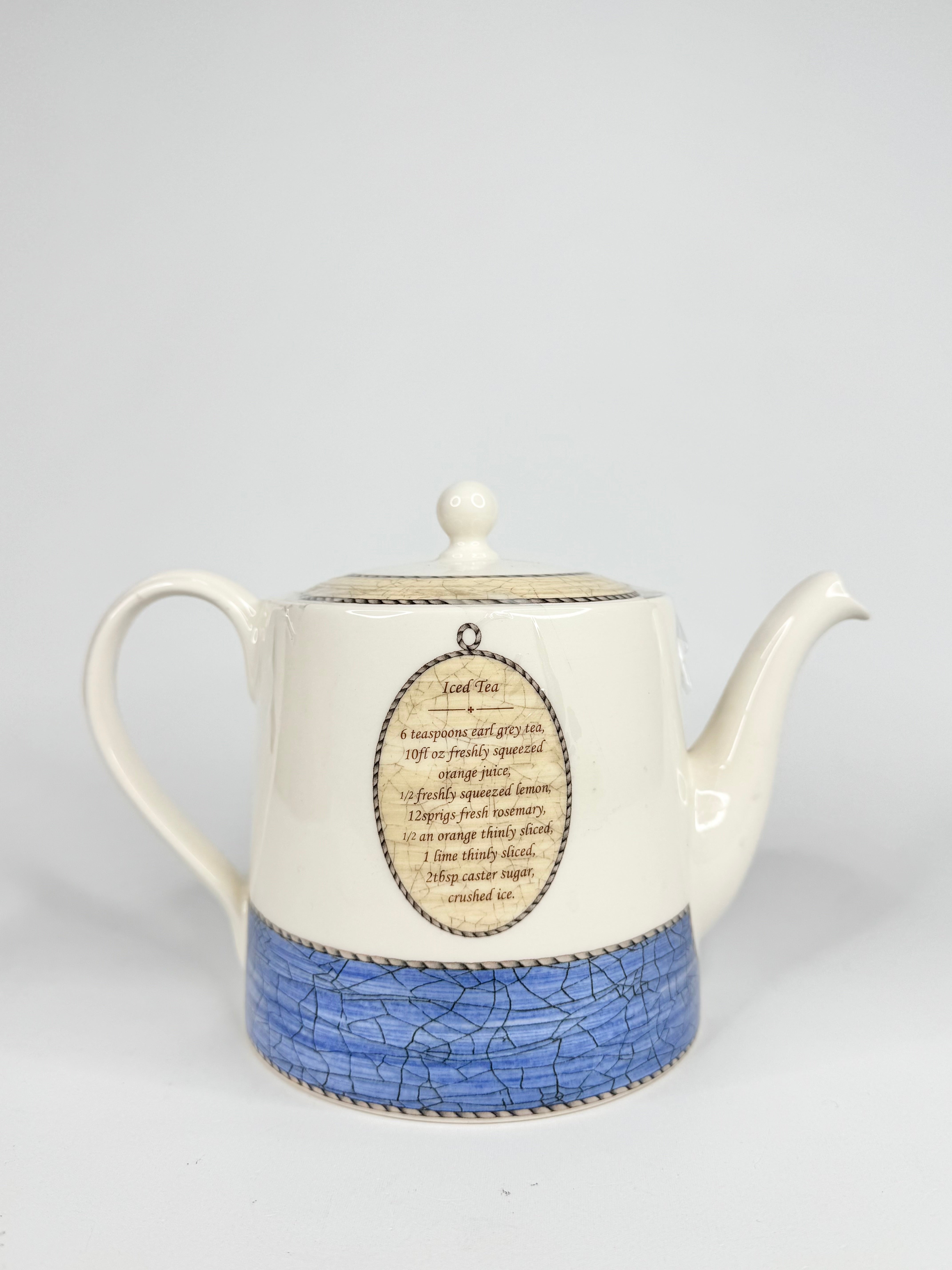 Wedgwood ‘Queens Wear' Sarah's Garden Citrus Teapot